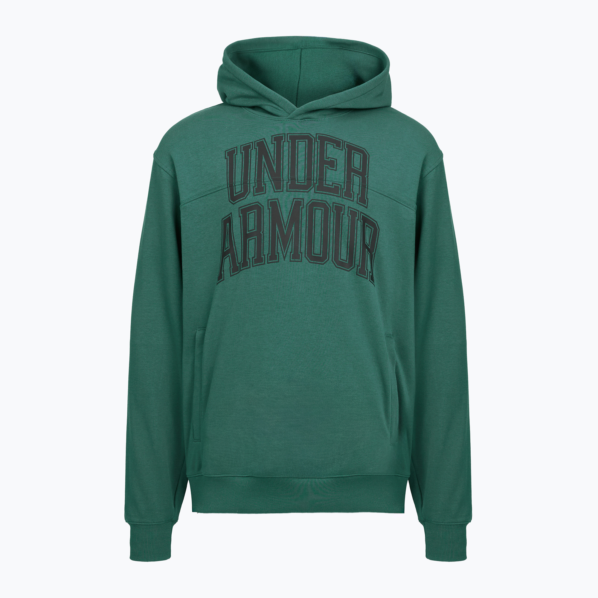 Bluza męska Under Armour Rival LW Graphic Hoodie rack green/black