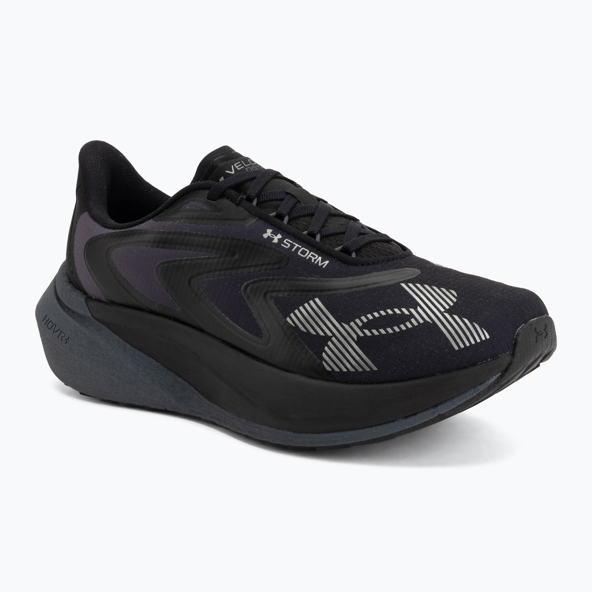 Обувки за бягане Under Armour Velociti Distance Storm black/castlerock/metallic gun metal