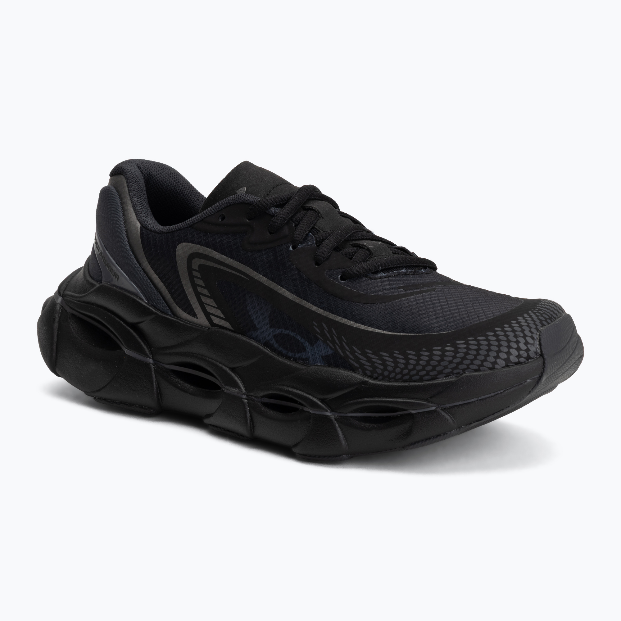Дамски обувки за бягане Under Armour Halo Racer 2 black/anthracite/metallic black