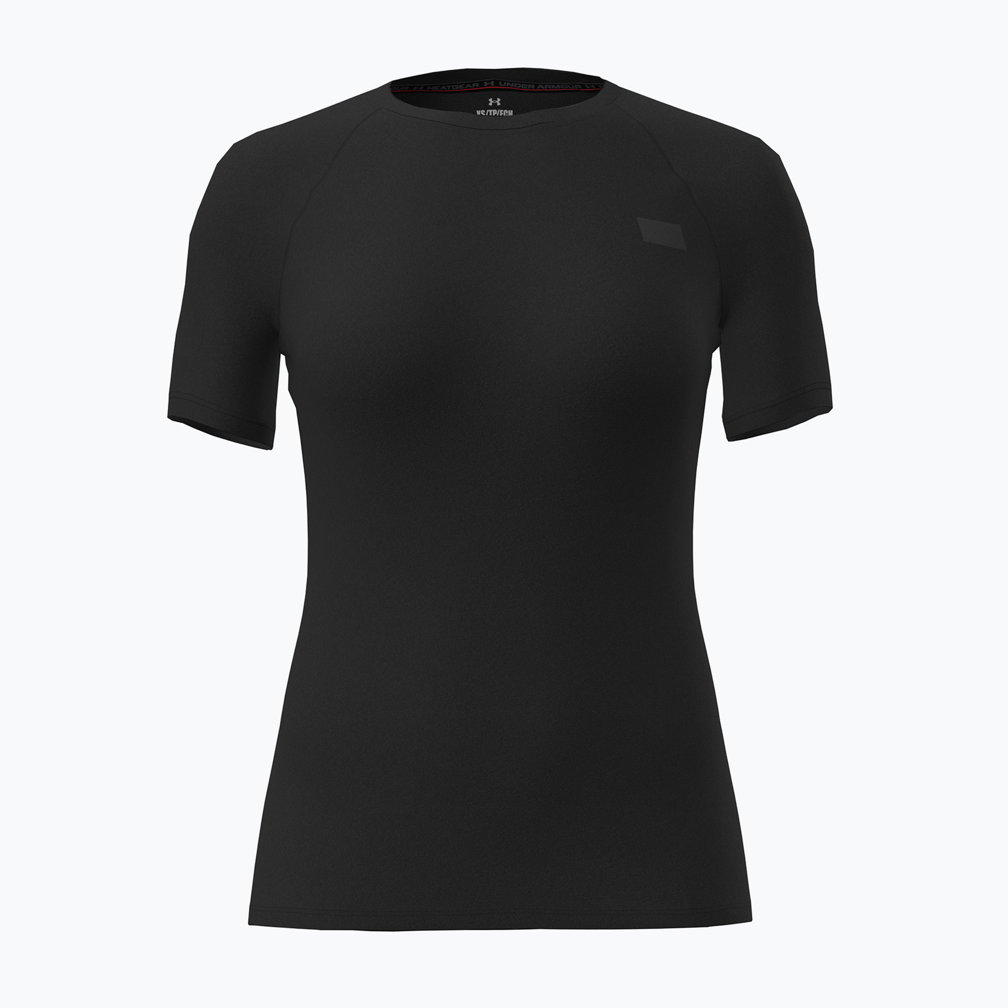 Tricou de antrenament pentru femei Under Armour HG Authentics Comp SS ultimate black/white