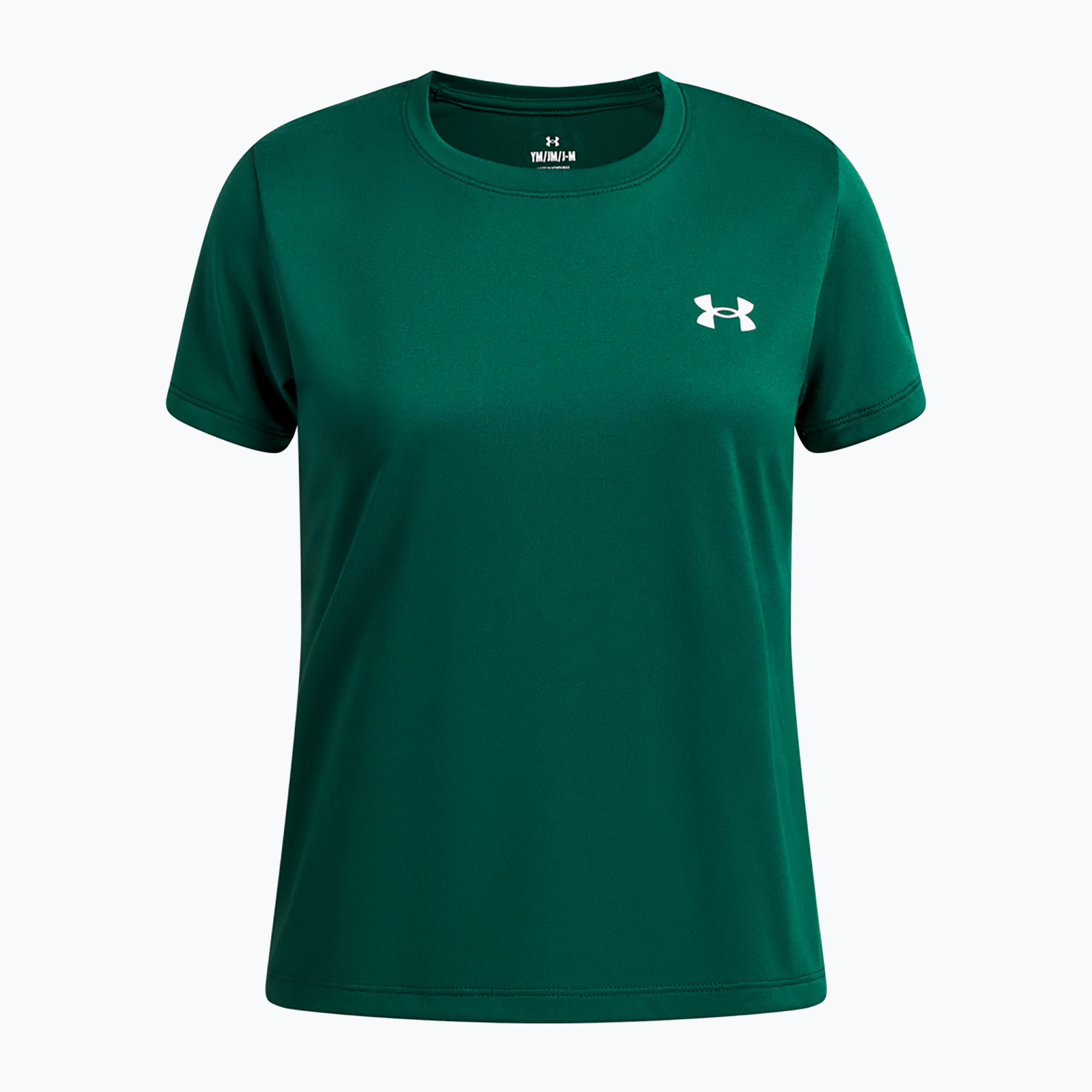 Детска тренировъчна тениска  Under Armour Tech SSC SS campus ivy/white