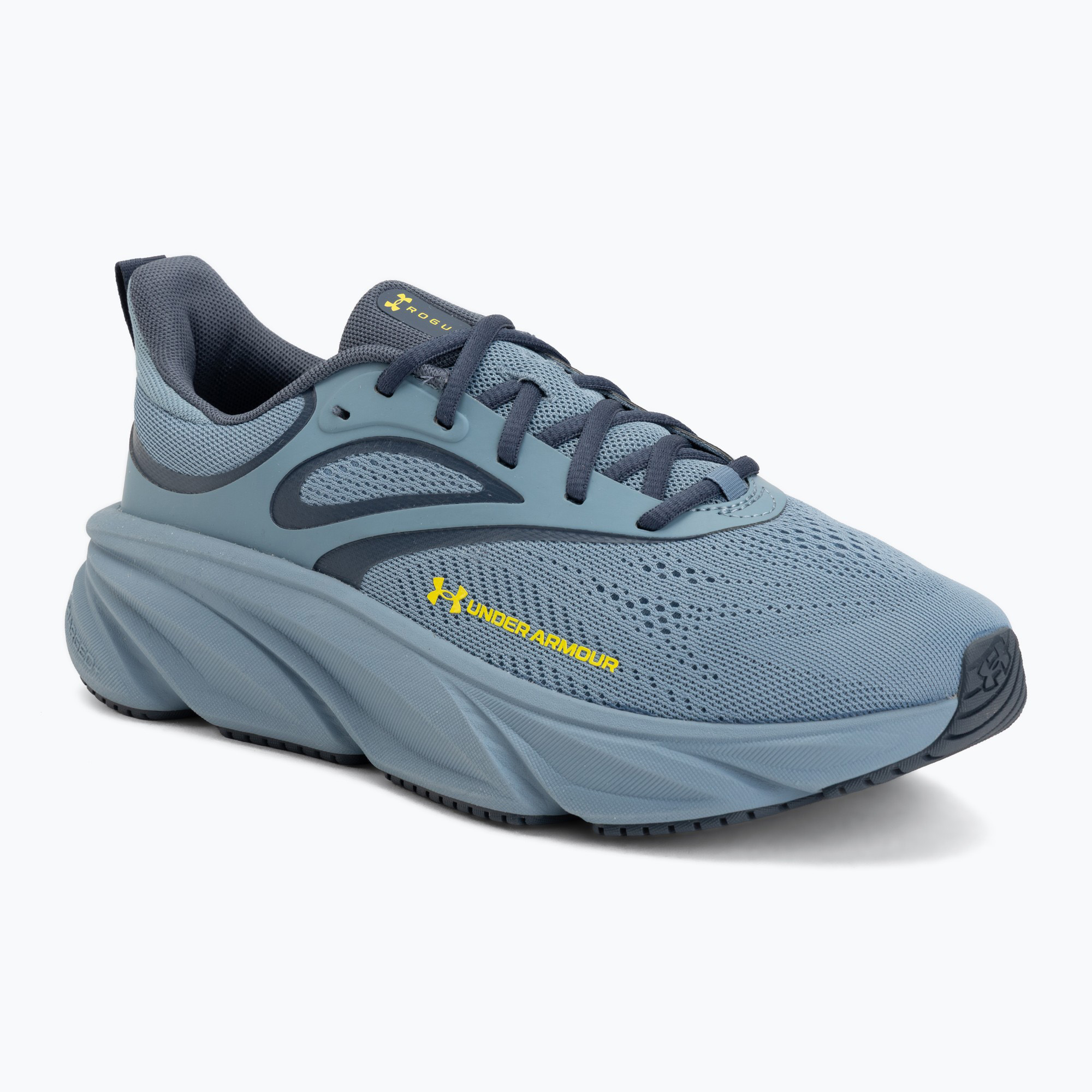 Buty do biegania męskie Under Armour Rogue 6 blue wind/downpour gray/flash light | WYSYŁKA W 24H | 30 DNI NA ZWROT
