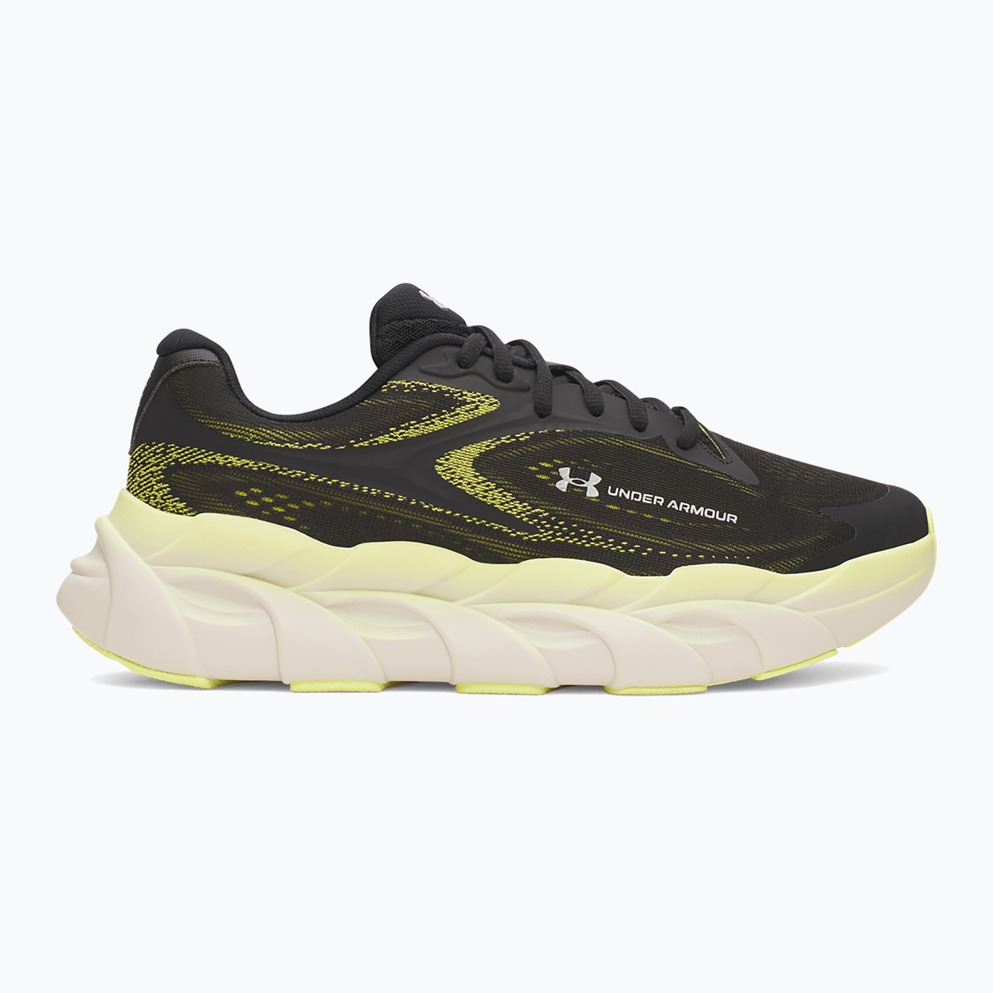 Мъжки обувки за бягане  Under Armour Halo Runner 2 Ultimate Black/Sonic Yellow/Metallic Silver