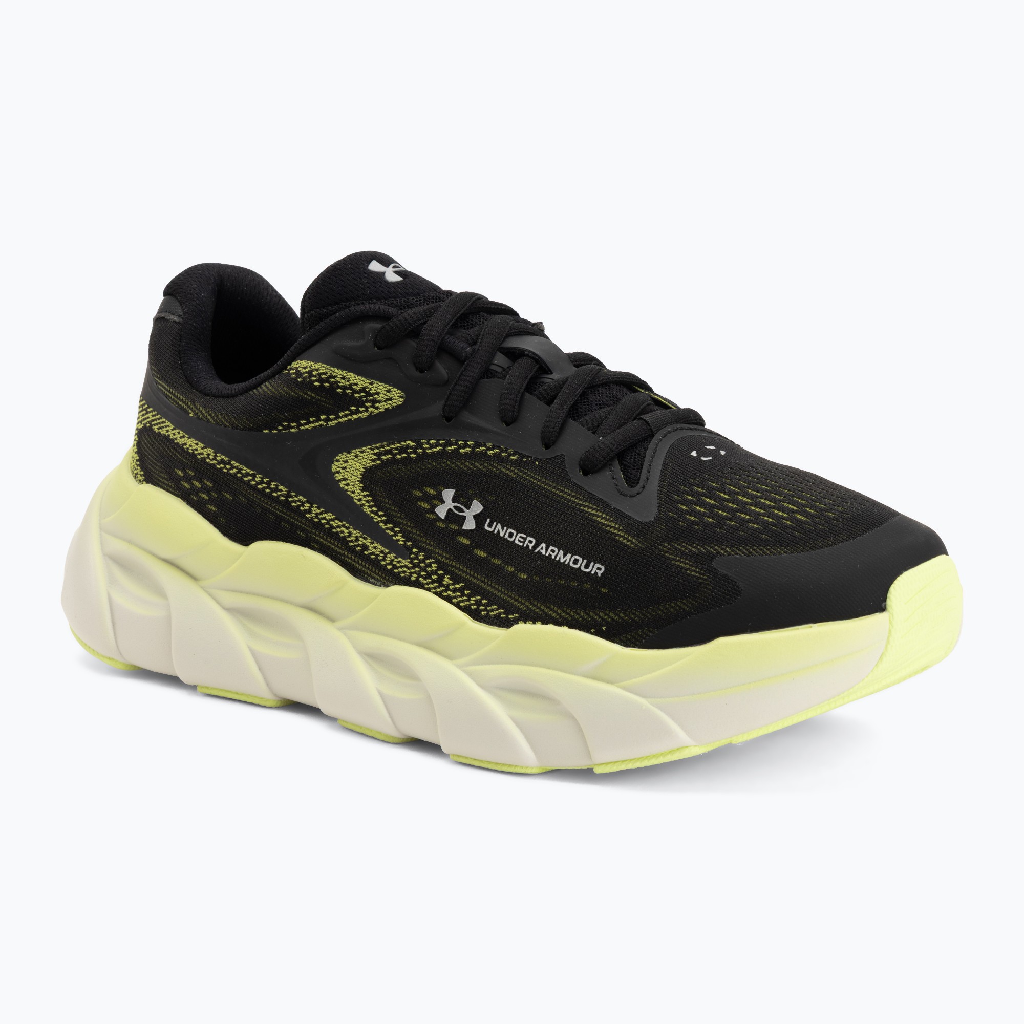 Buty do biegania męskie Under Armour Halo Runner 2 Ultimate Black/Sonic Yellow/Metallic Silver