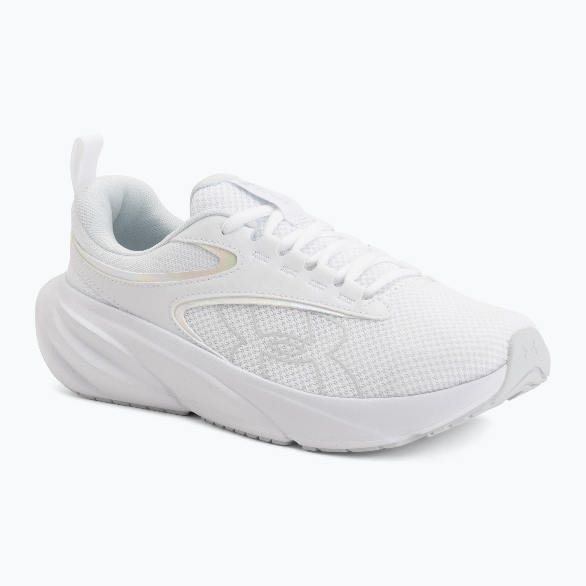 Buty do biegania damskie Under Armour Surge 5 white/white/iridescent | WYSYŁKA W 24H | 30 DNI NA ZWROT