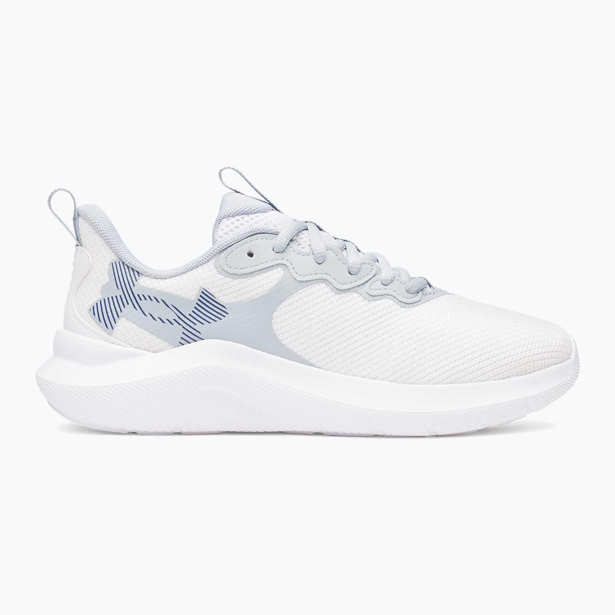 Buty do biegania damskie Under Armour Phade RN 4 white/blue fog/blackout navy
