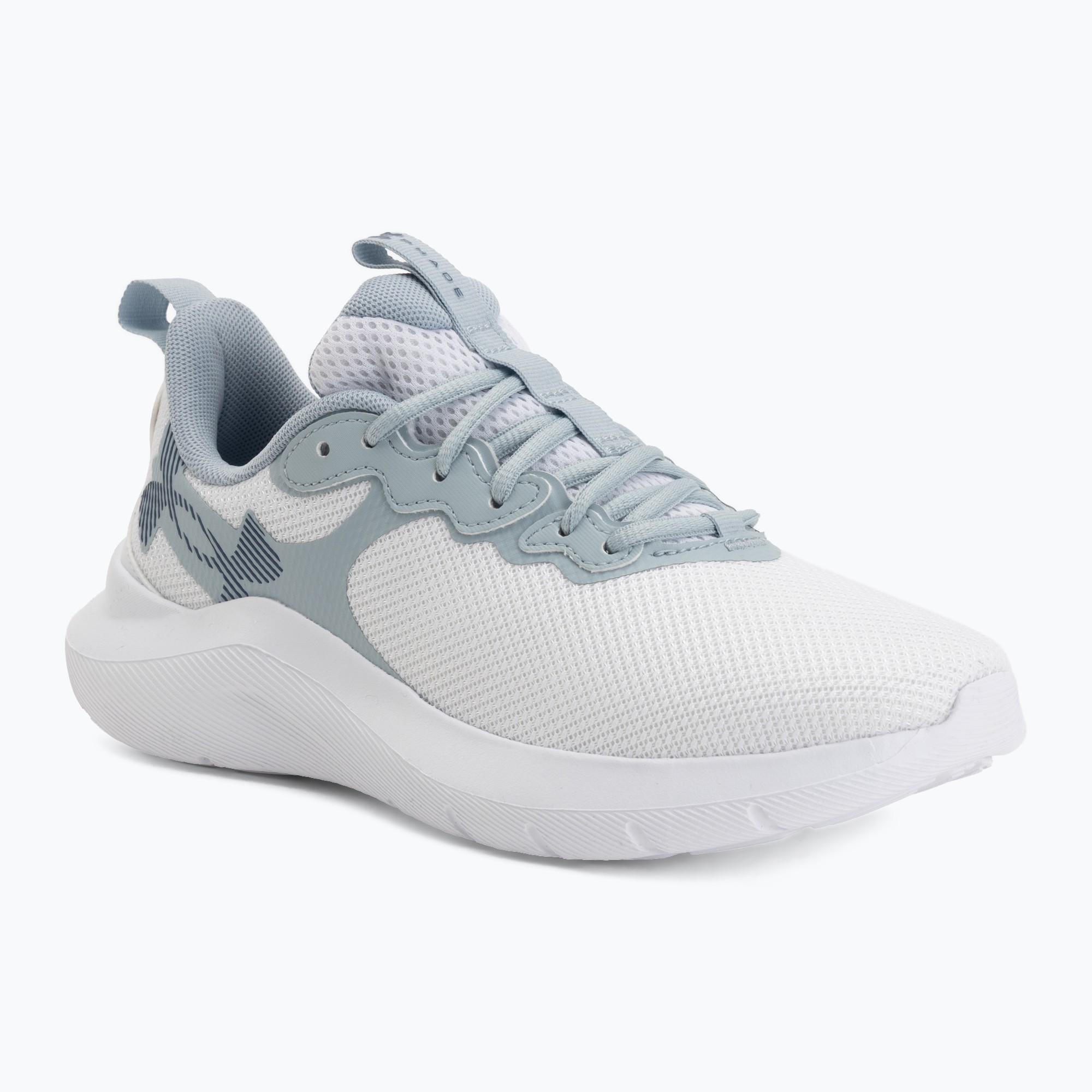 Buty do biegania damskie Under Armour Phade RN 4 white/blue fog/blackout navy | WYSYŁKA W 24H | 30 DNI NA ZWROT