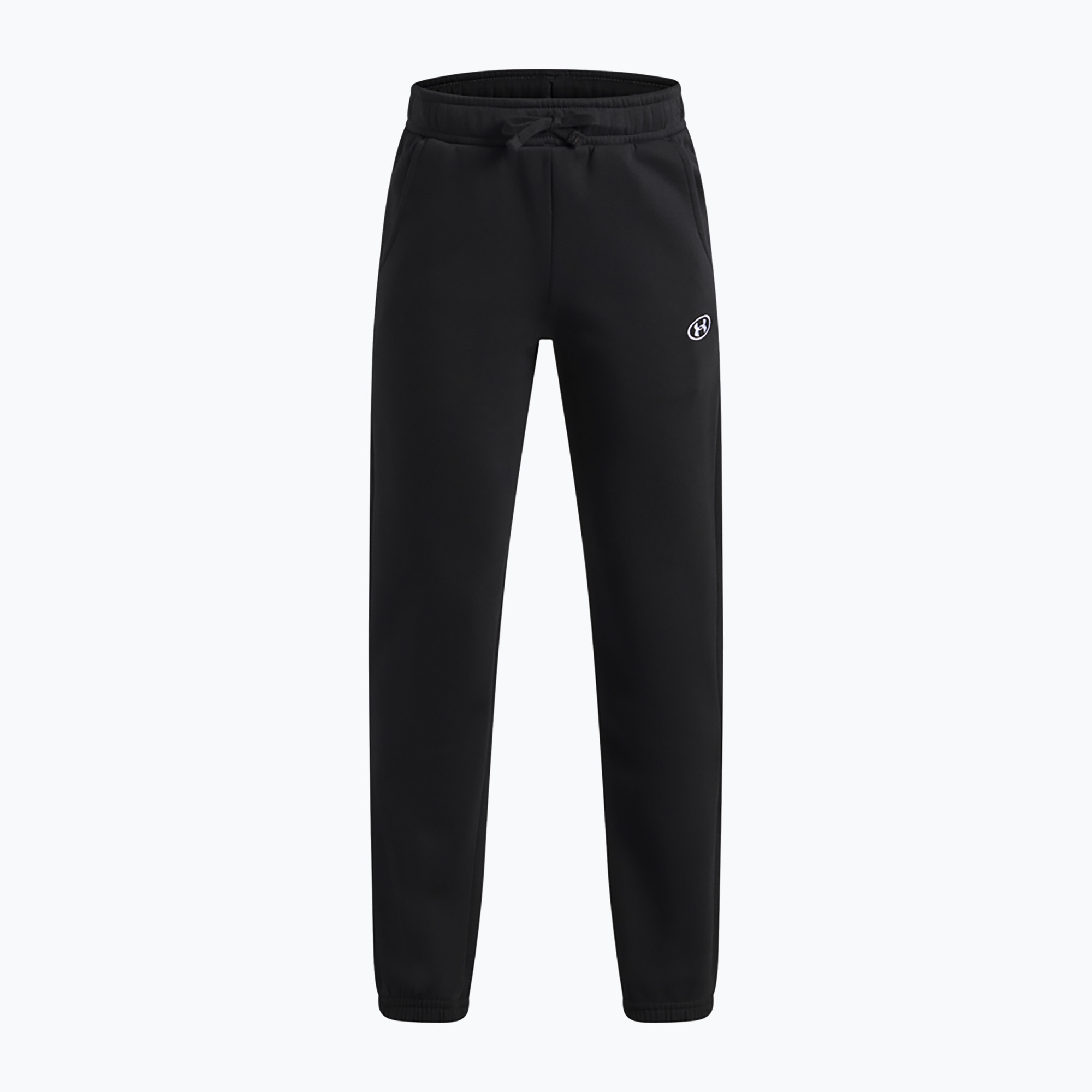 Pantaloni pentru copii Under Armour B Rival Fleece Jogger ultimate black/white