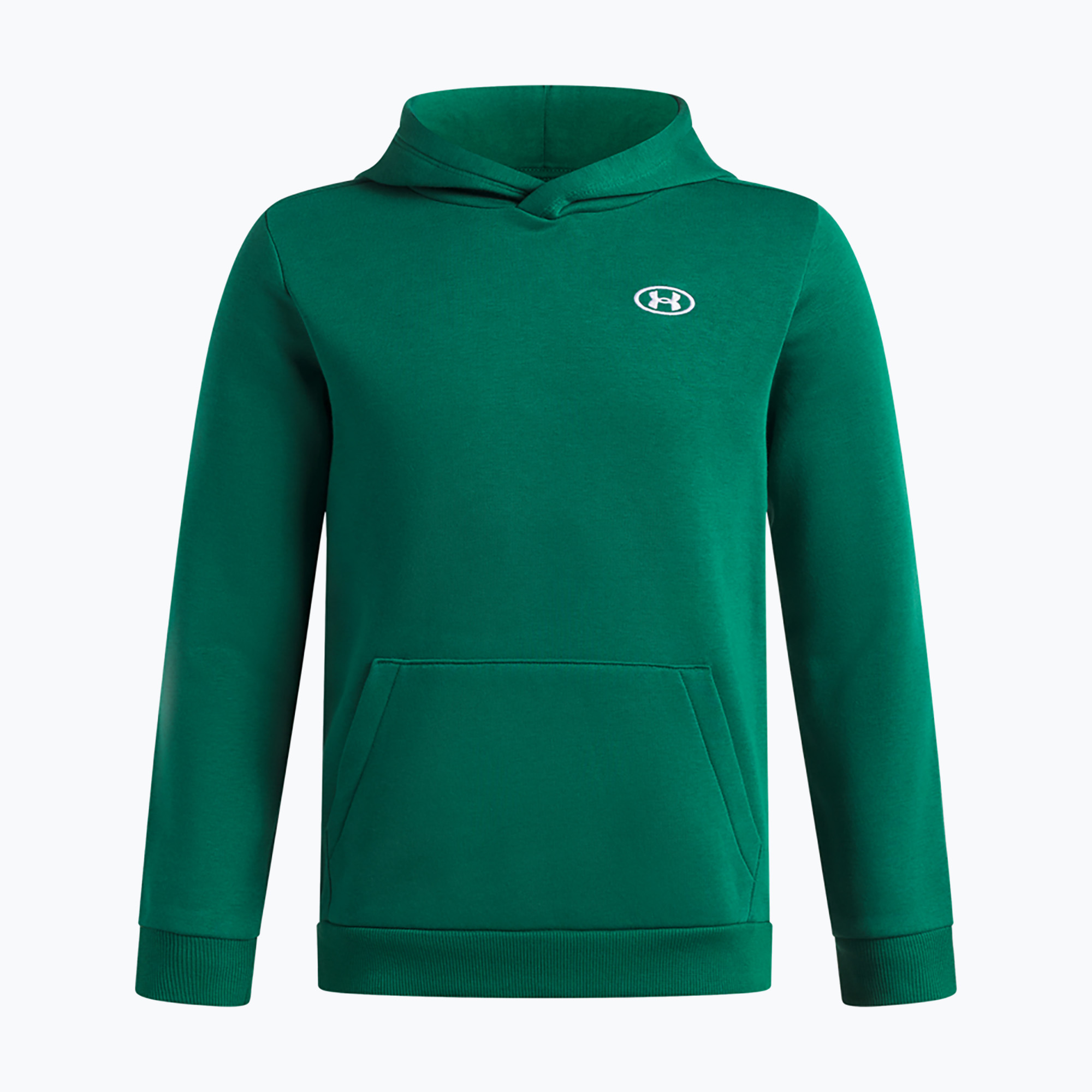 Bluză pentru copii Under Armour B Rival Fleece Hoodie campus ivy/white