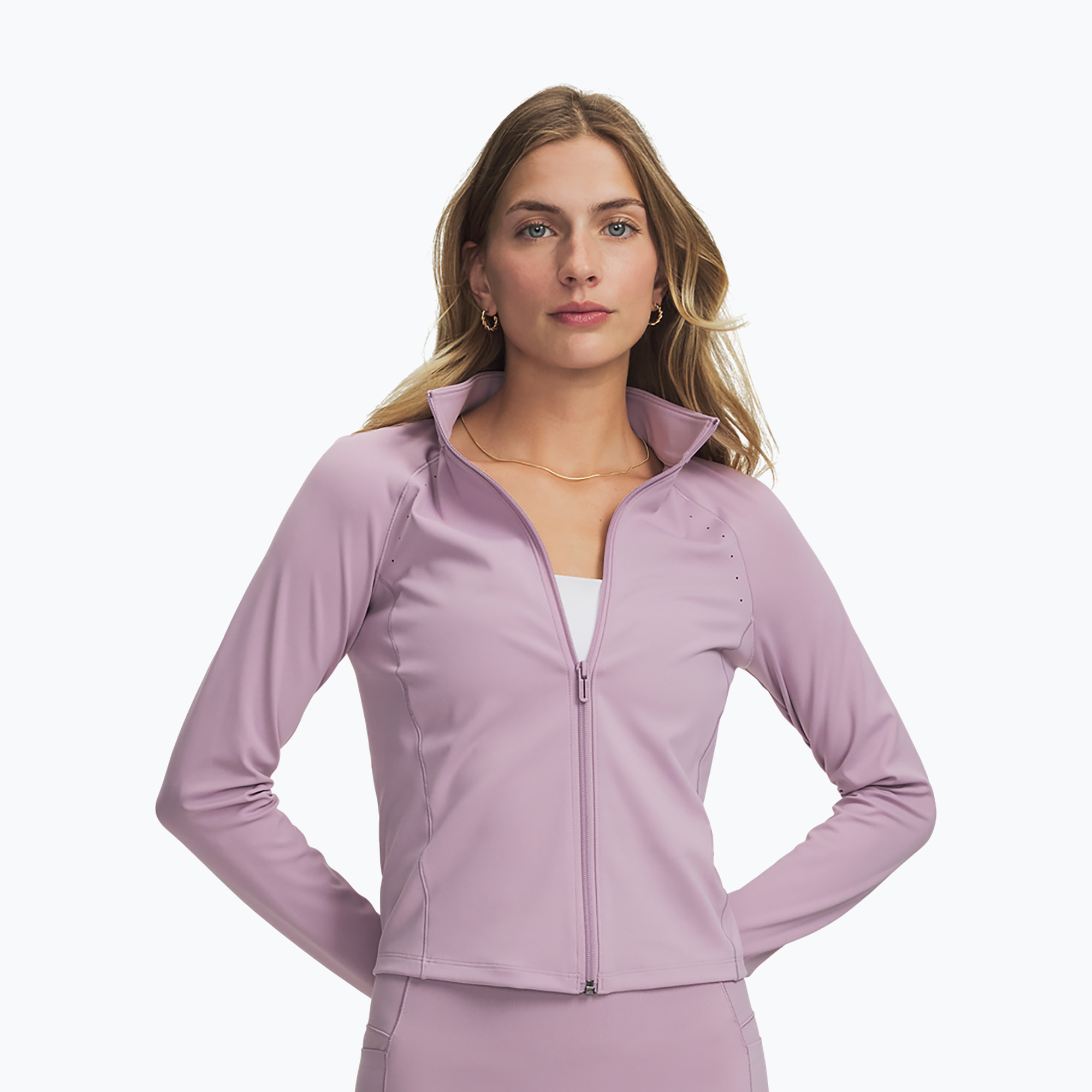 Дамски суитшърт за тренировка Under Armour Vanish Elite mauve pink/metallic silver