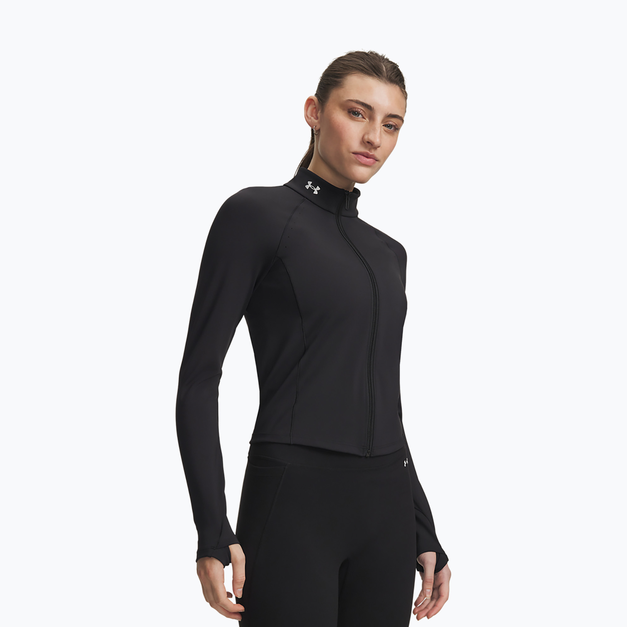 Дамски суитшърт за тренировка Under Armour Vanish Elite ultimate black/metallic silver