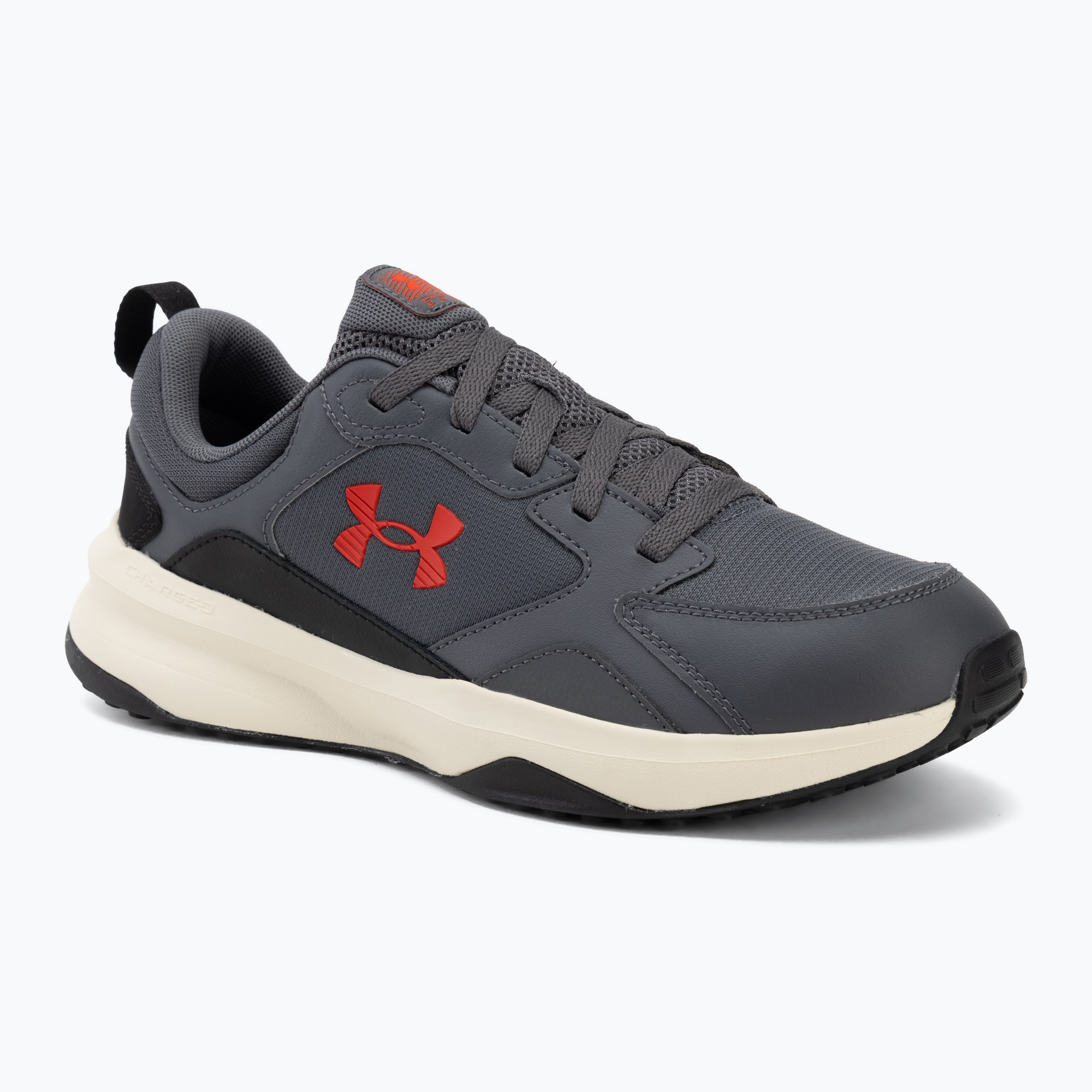 Încălțăminte de antrenament pentru bărbați Under Armour Charged Edge castlerock/winter white/anthem red