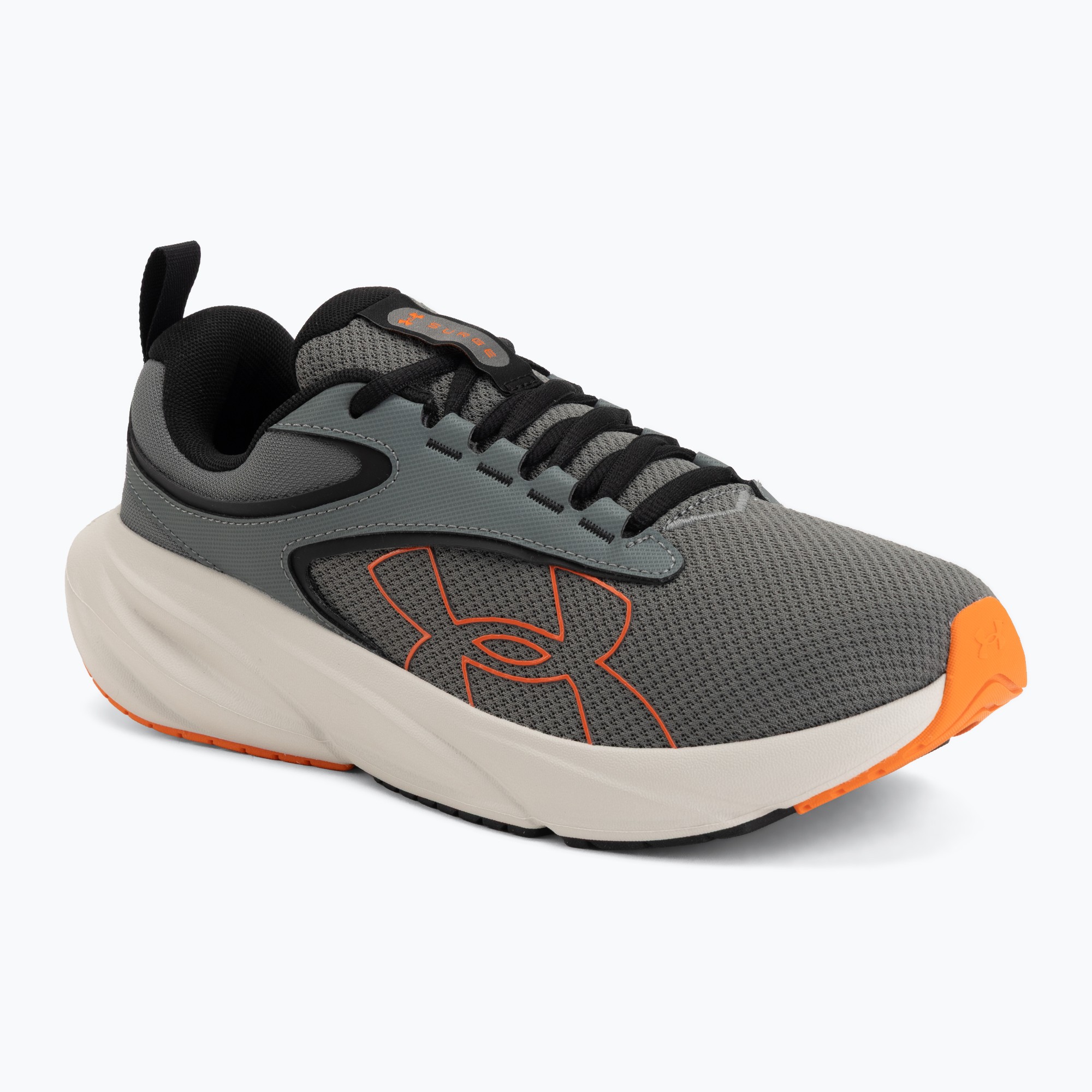 Мъжки обувки за бягане  Under Armour Surge 5 clay green/summit white/outrageous orange