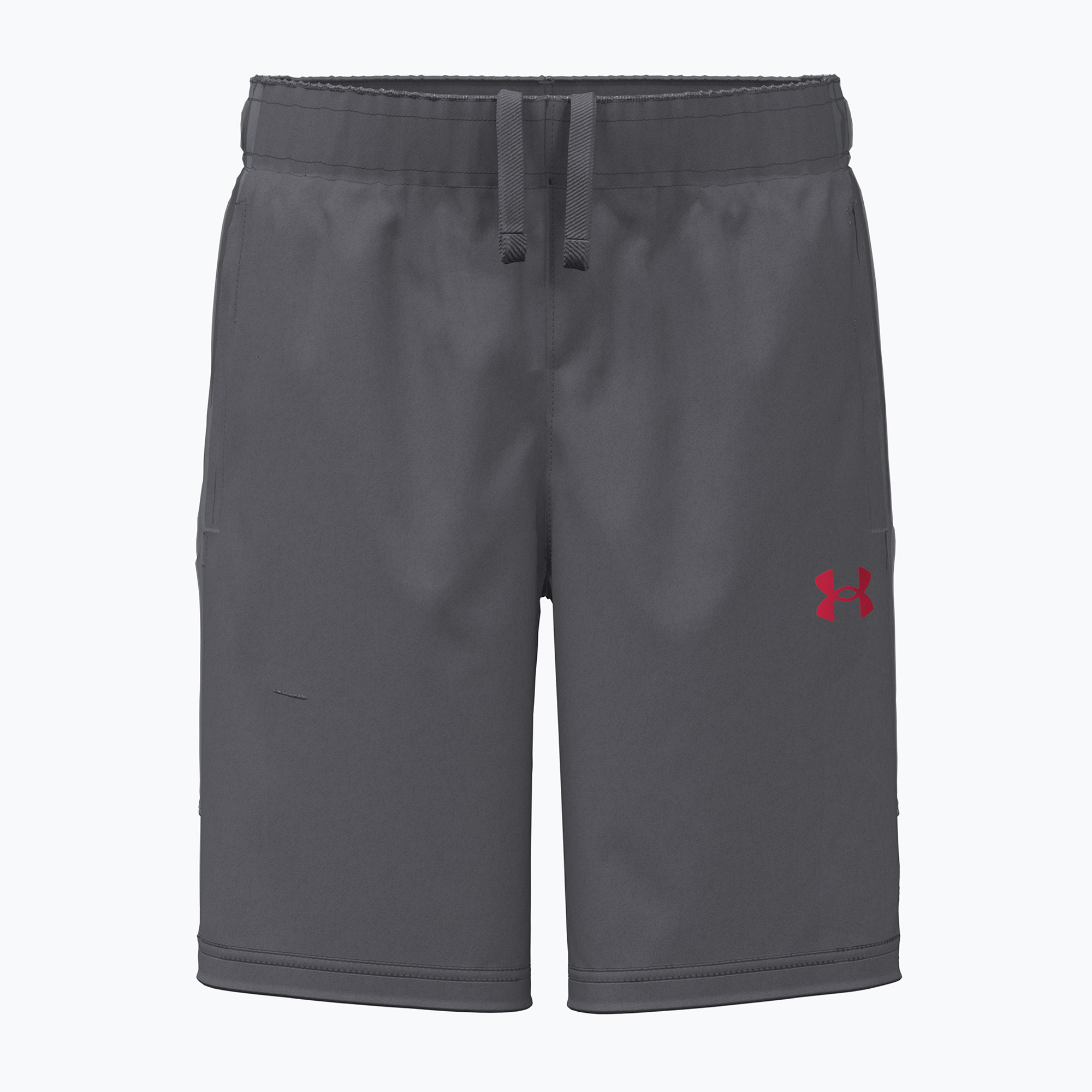 Детски къси панталони/шорти Under Armour Tech Utility Woven Shorts castlerock/mod gray/racer red