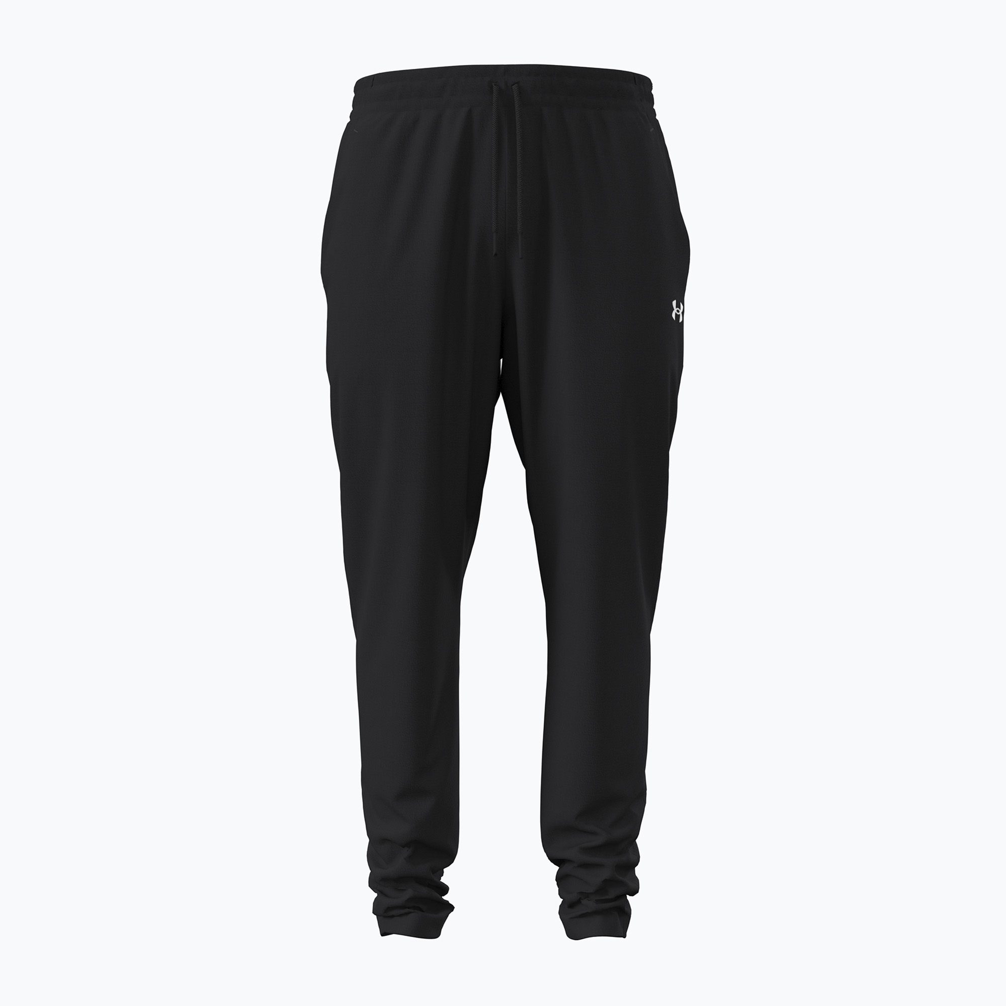 Pantaloni pentru bărbați Under Armour Flex Fleece Tapered Pants ultimate black/white
