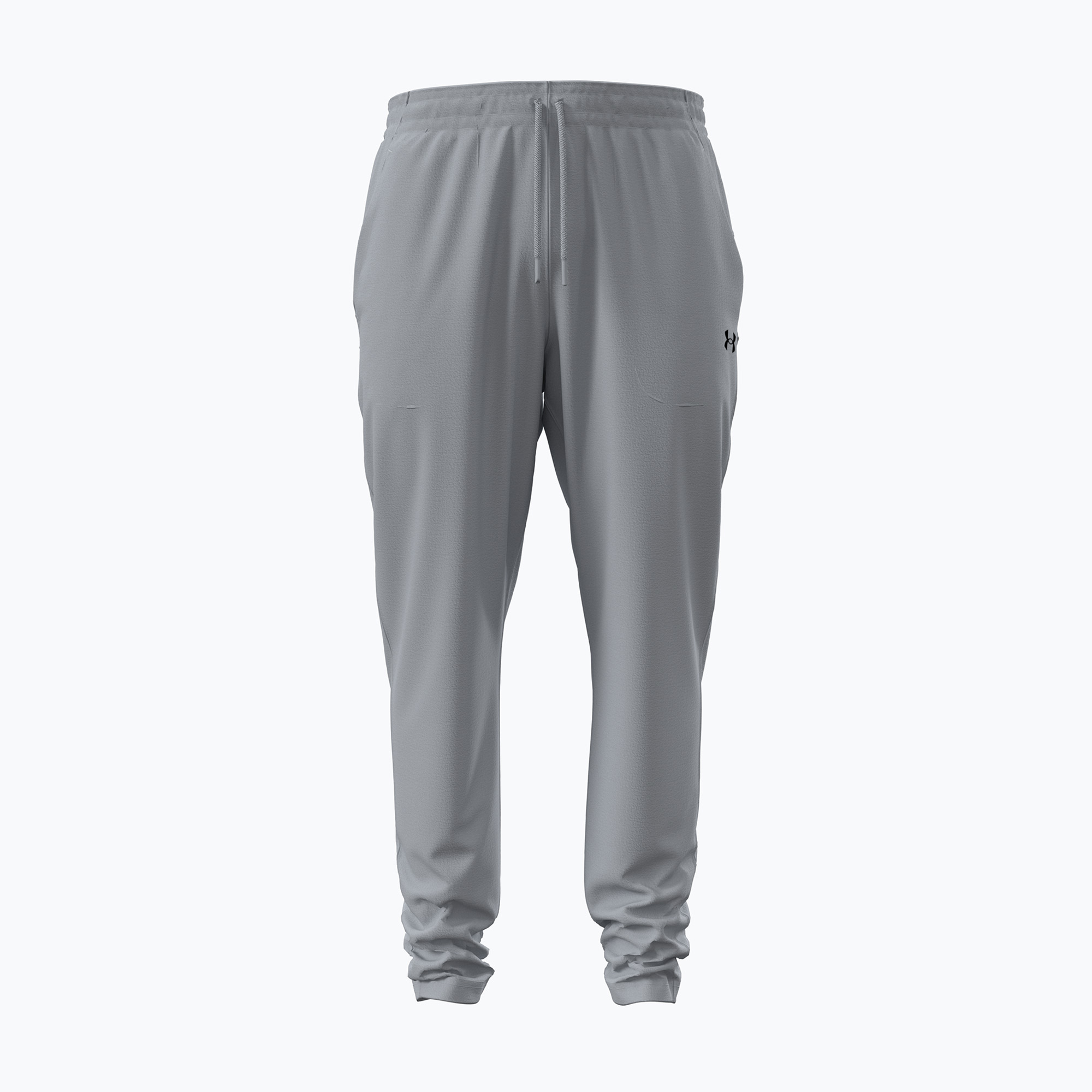 Pantaloni pentru bărbați Under Armour Flex Fleece Tapered Pants mod gray/black