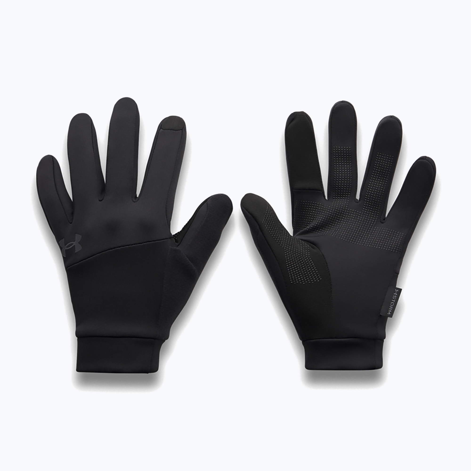 Мъжки ръкавици за бягане Under Armour Velociti Liner black/black/reflective