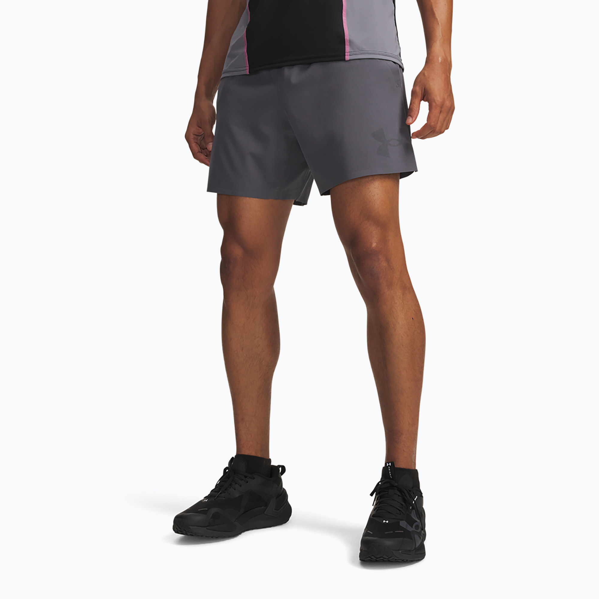 Мъжки панталони за тренировка Under Armour Vanish Elite 6in castlerock/castlerock