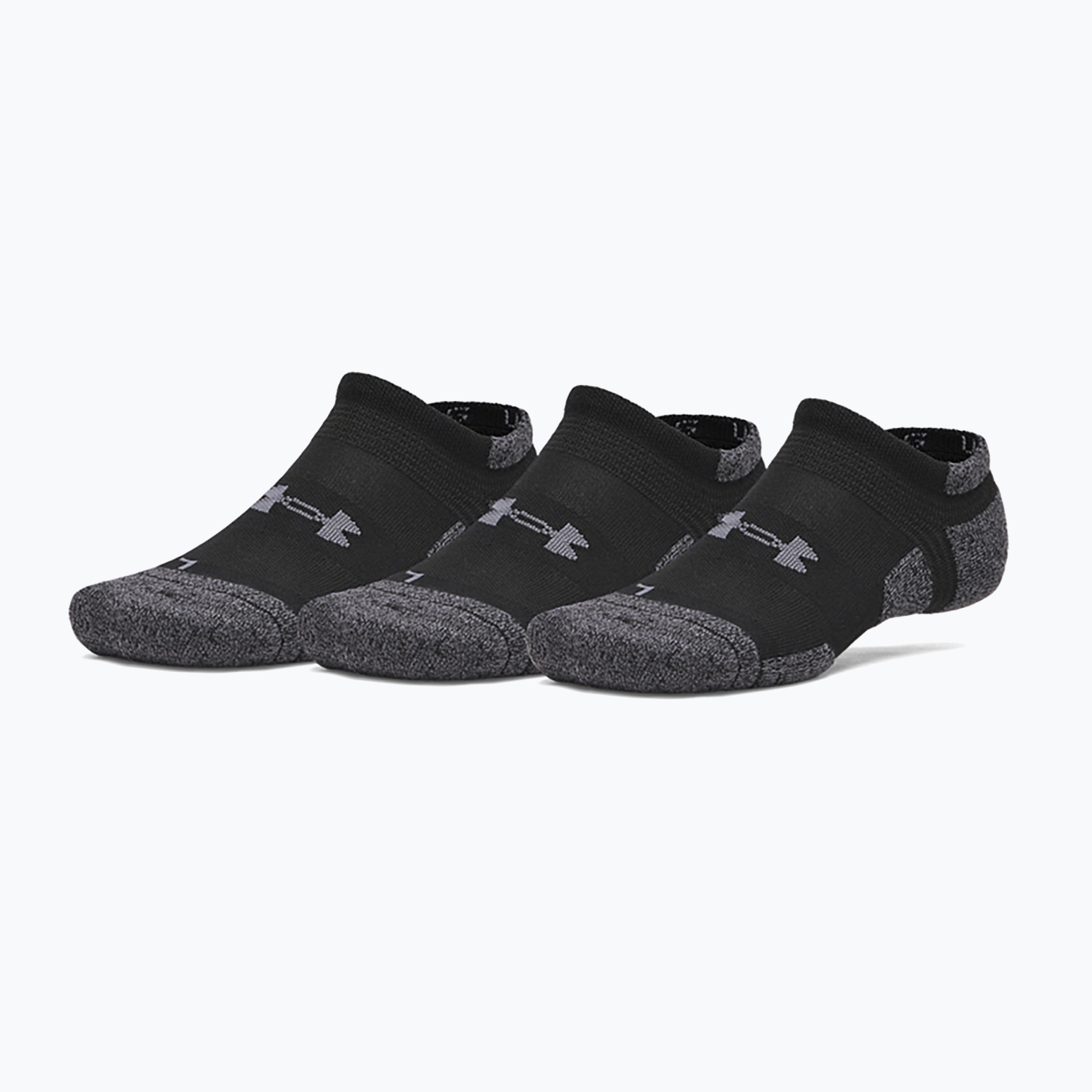 Șosete Under Armour Perf Tech Pro 3 Pack ultimate black/ultimate black/castlerock