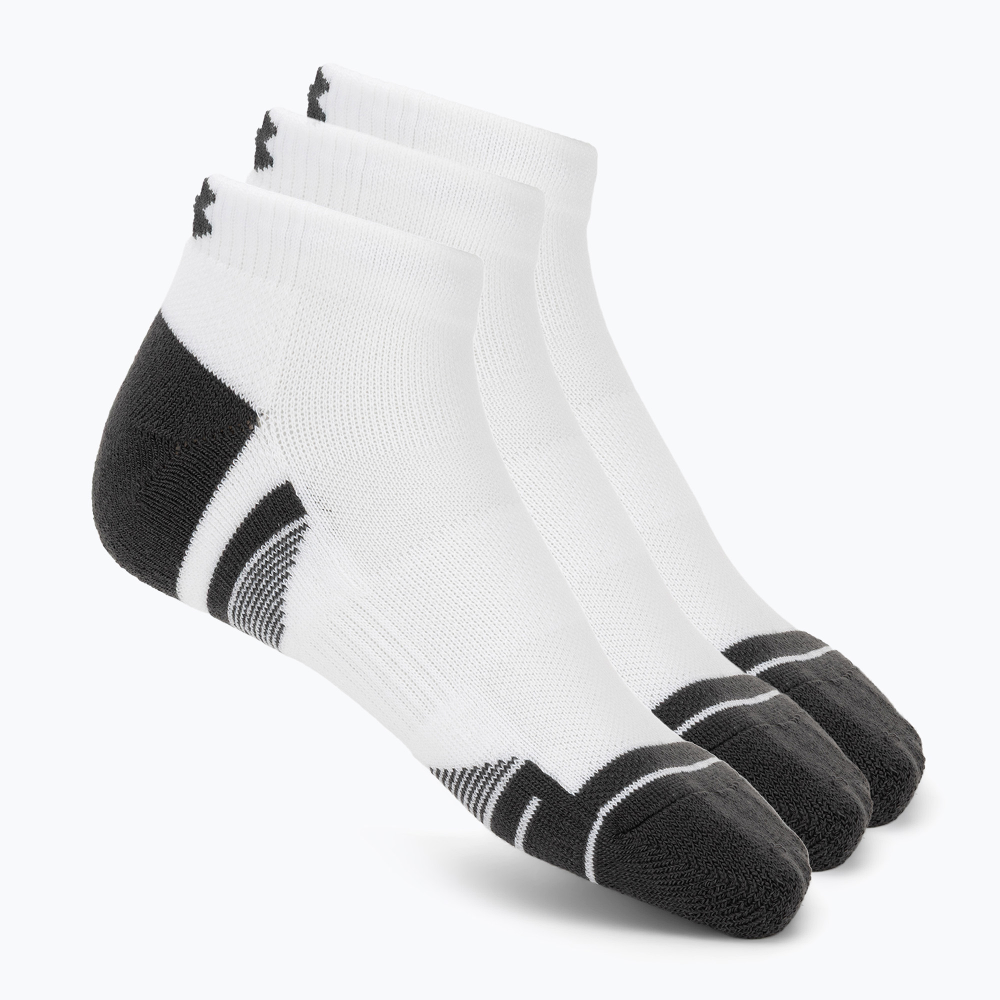Zokni Under Armour Perf Tech Low 3 pack white/white/jet gray (Perf Tech Low 6015137-100)