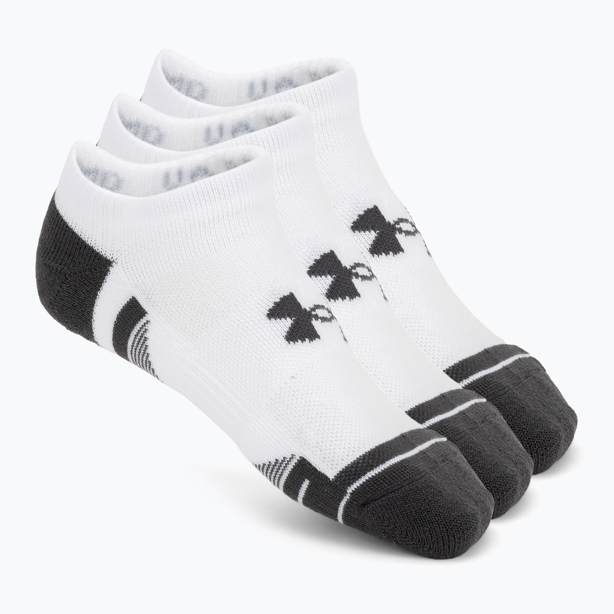 Șosete Under Armour Perf Tech NS 3 pack white/white/jet gray
