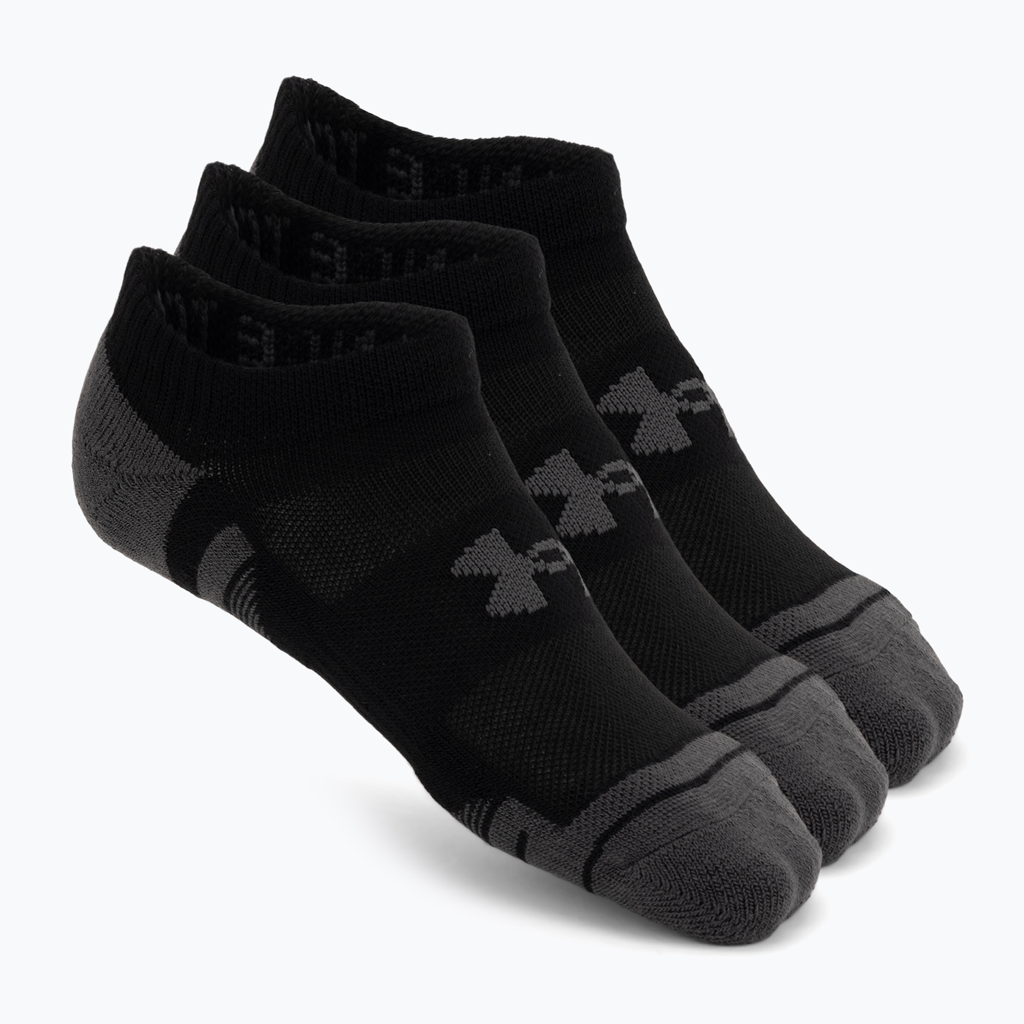 Șosete Under Armour Perf Tech NS 3 pack ultimate black/ultimate black/jet gray