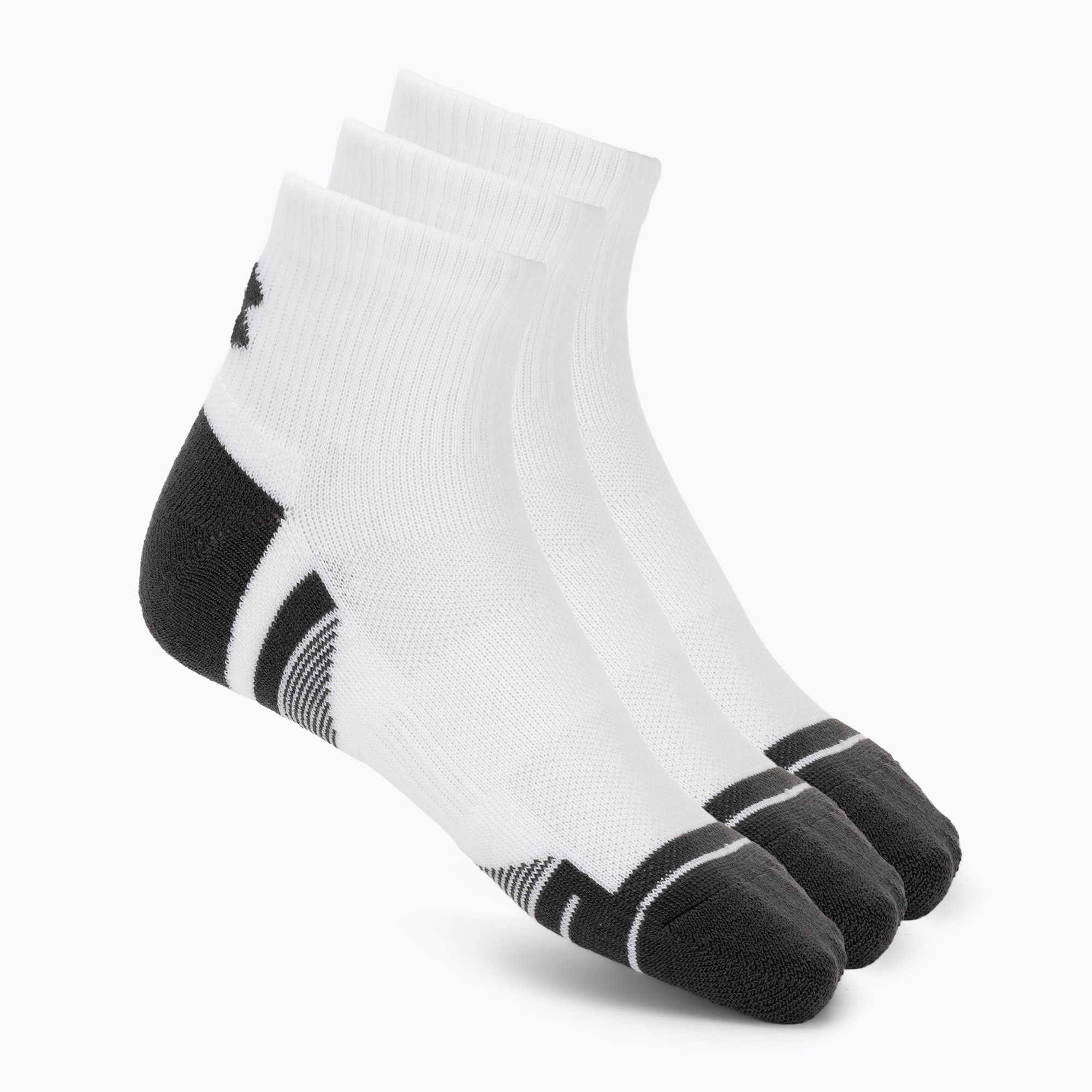 Socken Under Armour Perf Tech Qtr 3 pack white/white/jet gray