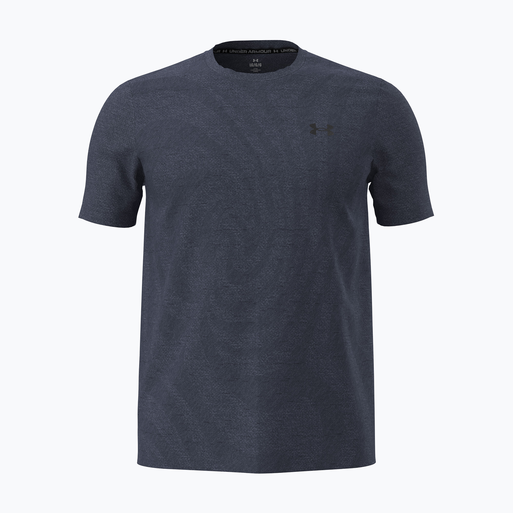 Tricou de antrenament bărbați Under Armour Vanish Seamless Novelty SS downpour gray/ultimate black