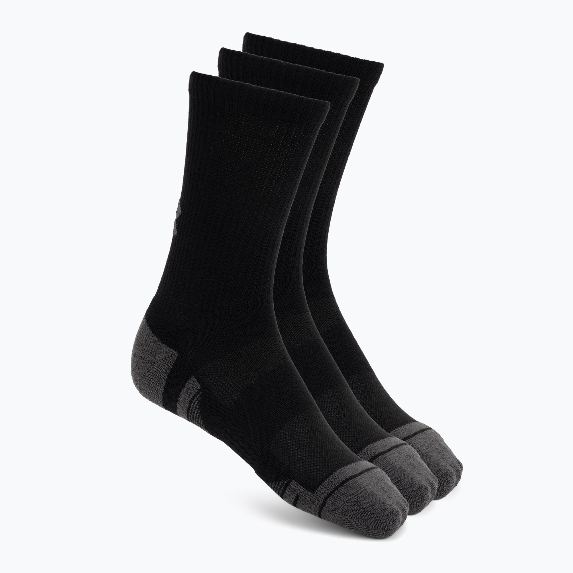 Șosete Under Armour Perf Tech Crew 3 pack ultimate black/ultimate black/jet gray