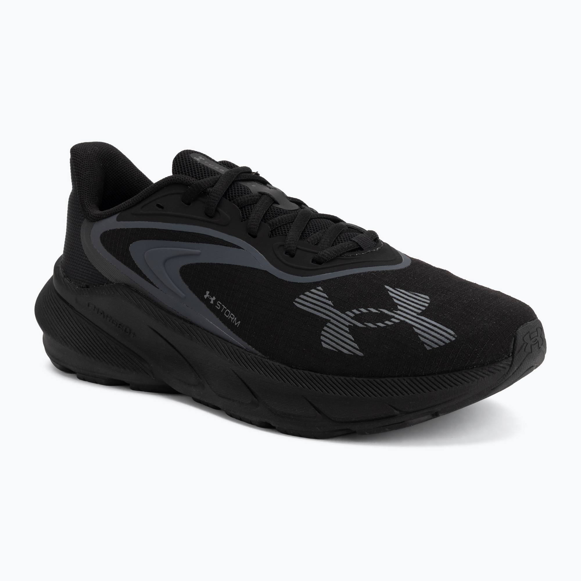 Мъжки обувки за бягане  Under Armour Turbulence 3 Storm black/castlerock/metallic gun metal