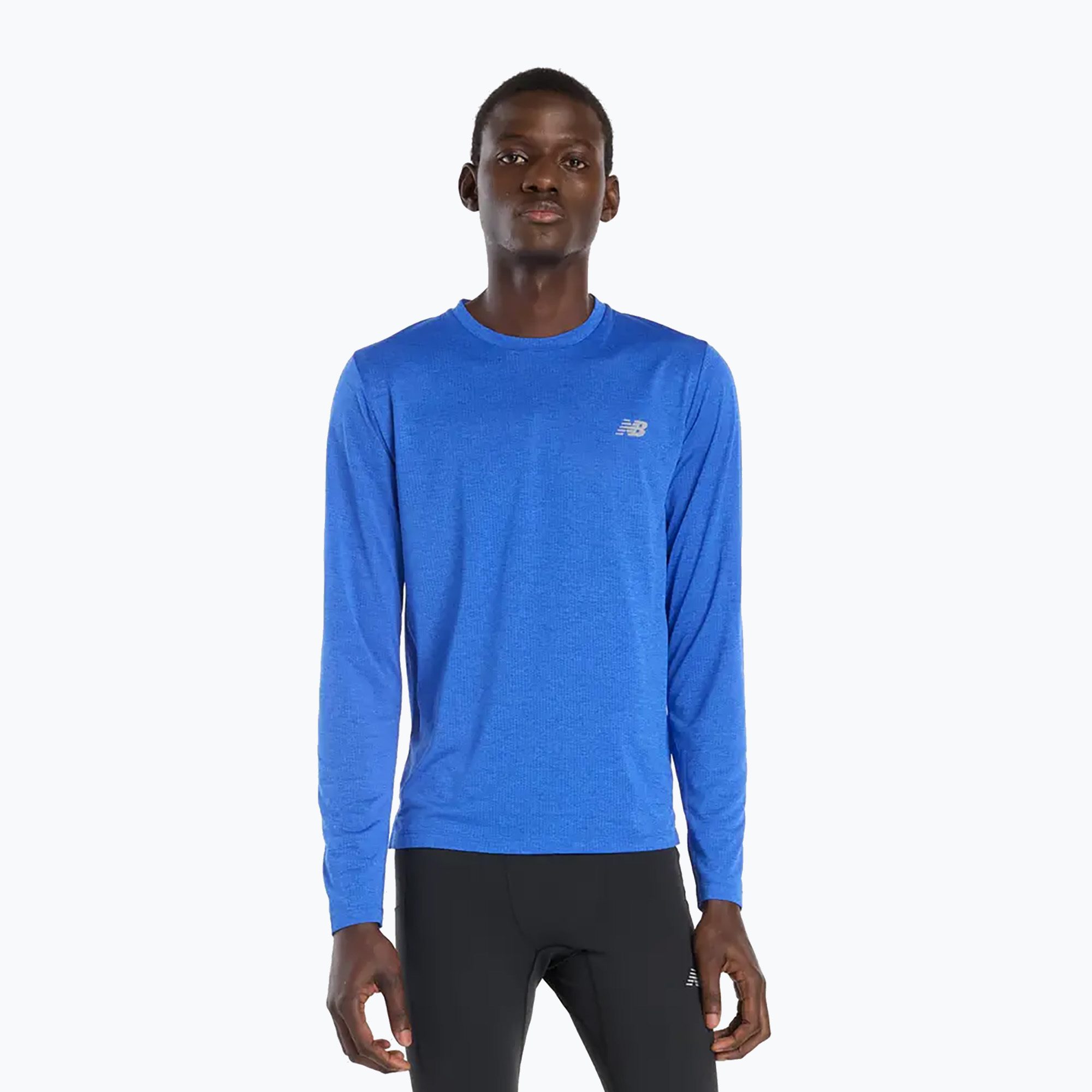 Longsleeve męski New Balance Athletics blue gemstone 