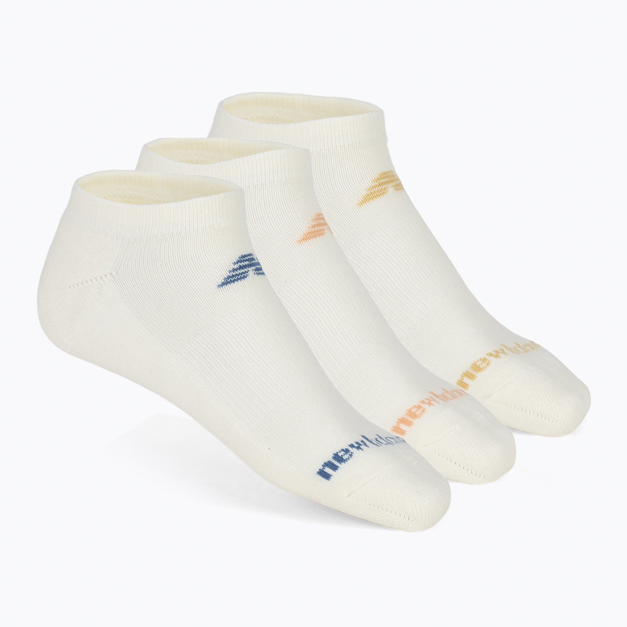 Чорапи New Balance Everyday No Show 3 чифта white