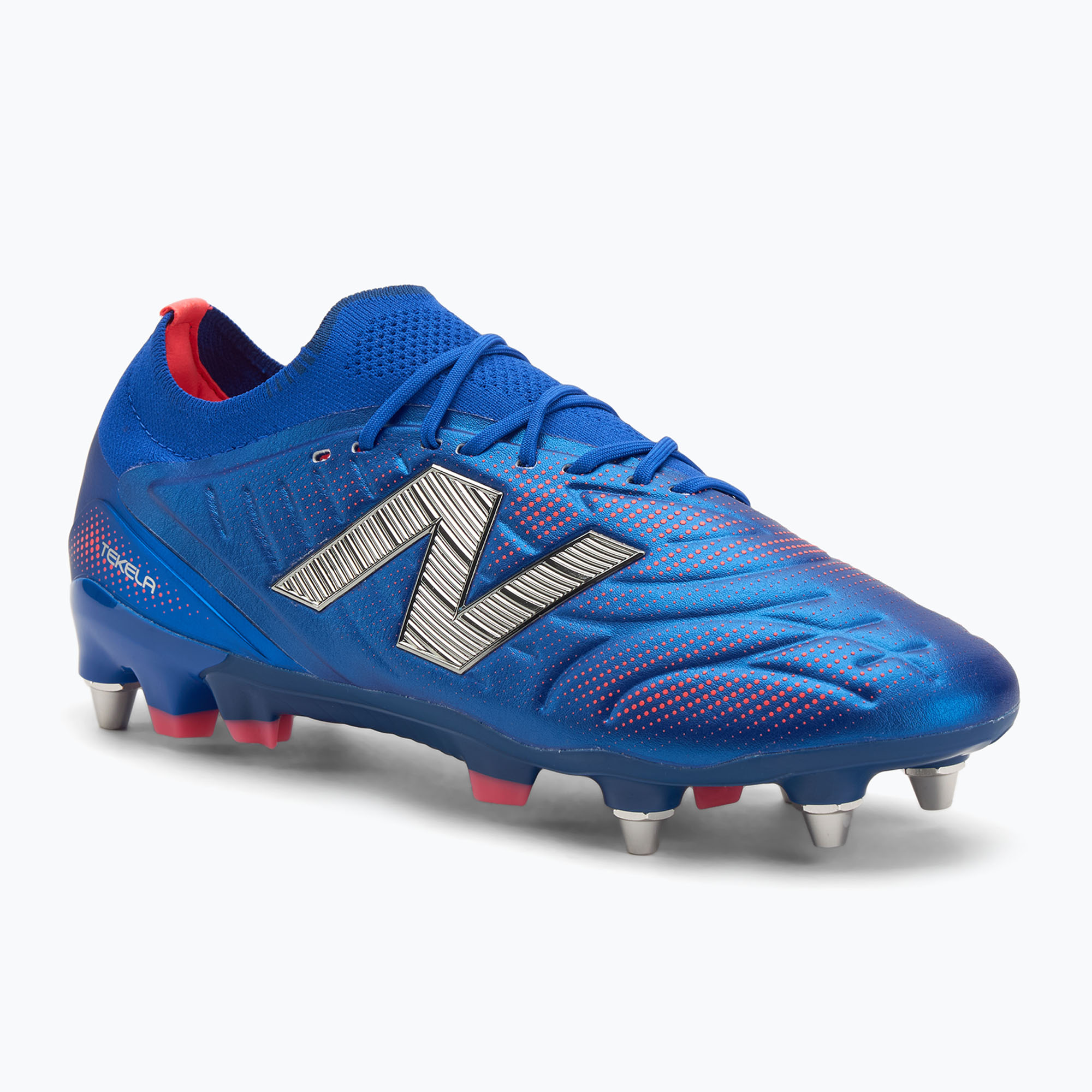 Buty do piłki nożnej New Balance Tekela Elite Low V5 SG blue 