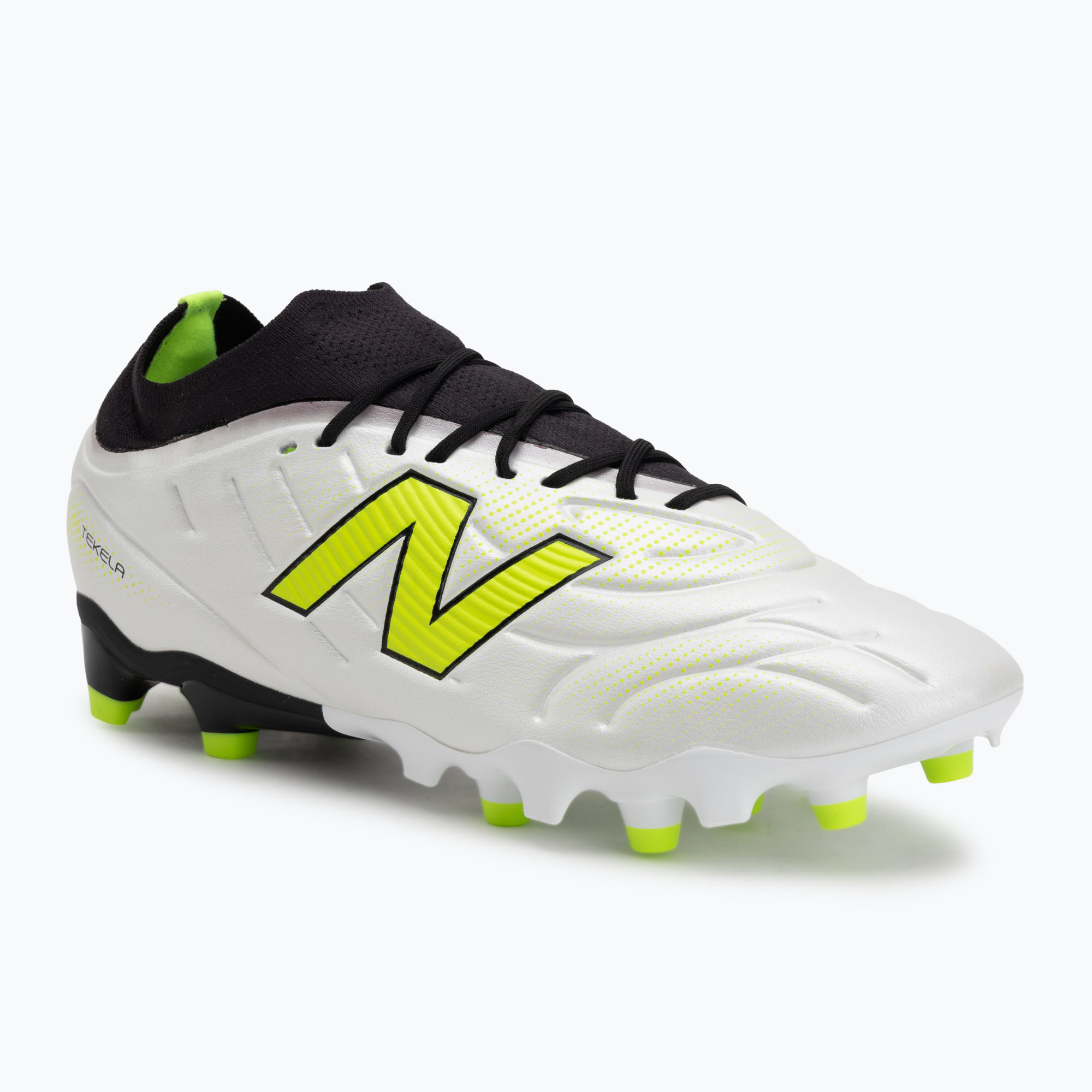 Buty do piłki nożnej New Balance Tekela Team Low V5 FG white 