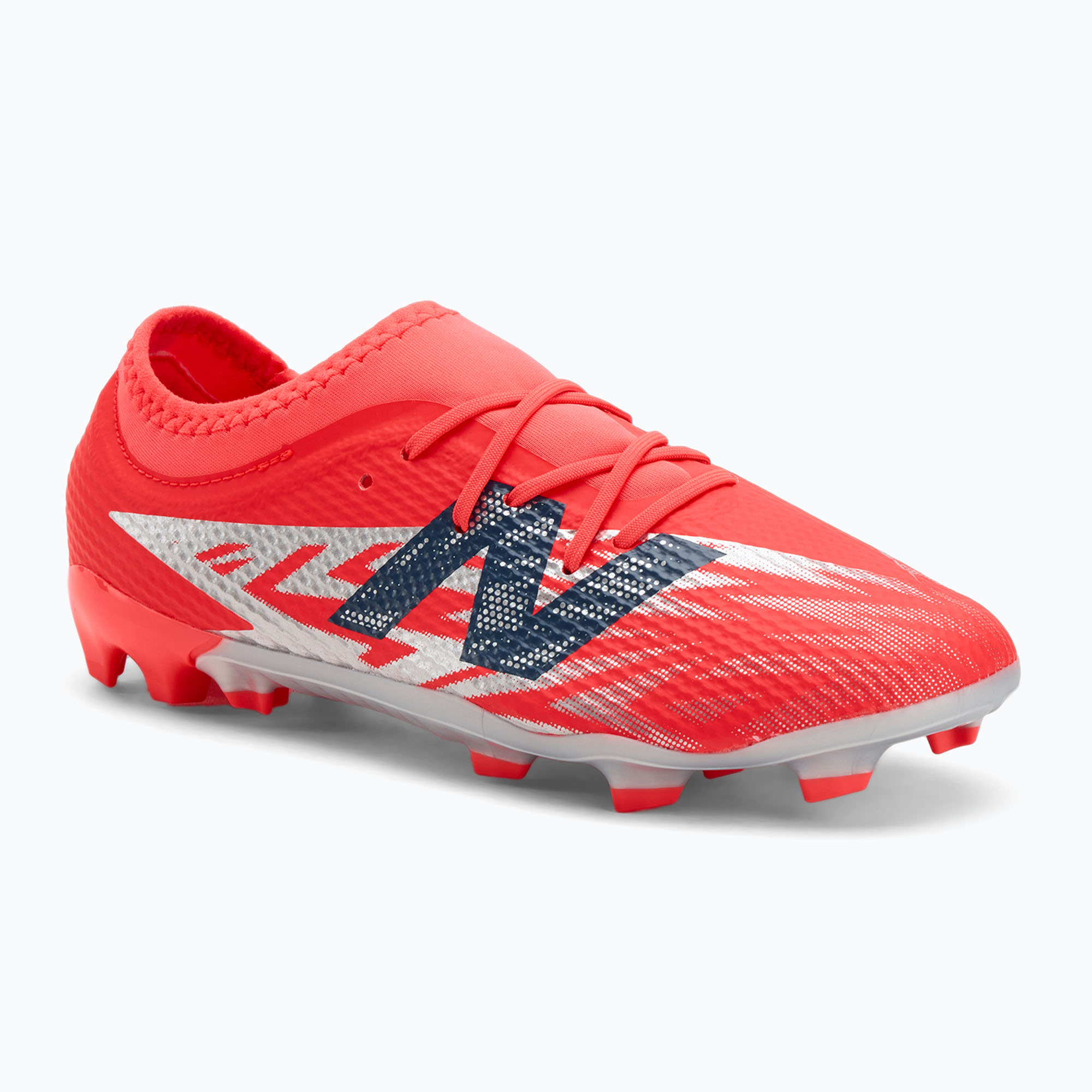 Buty do piłki nożnej dziecięce New Balance Furon Team V8 Jr FG red 