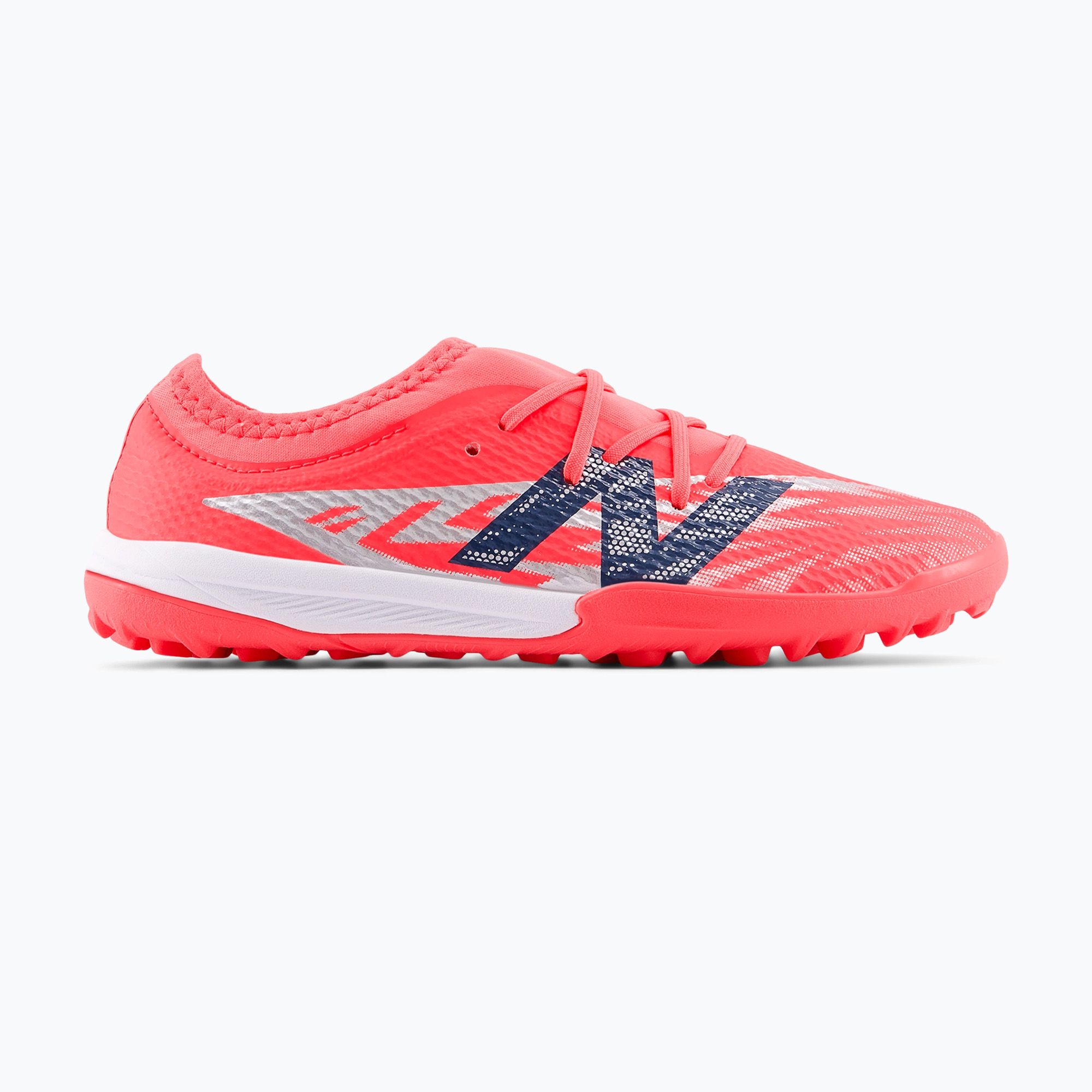 Buty do piłki nożnej dziecięce New Balance Furon Team V8 Jr TF red 