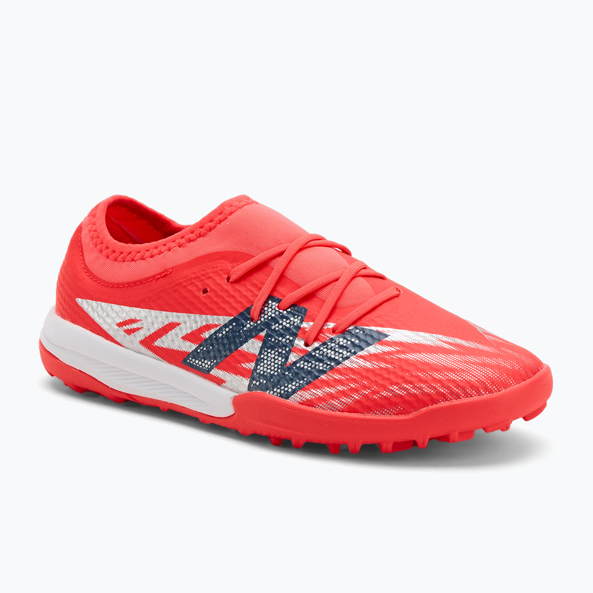 Buty do piłki nożnej dziecięce New Balance Furon Team V8 Jr TF red 