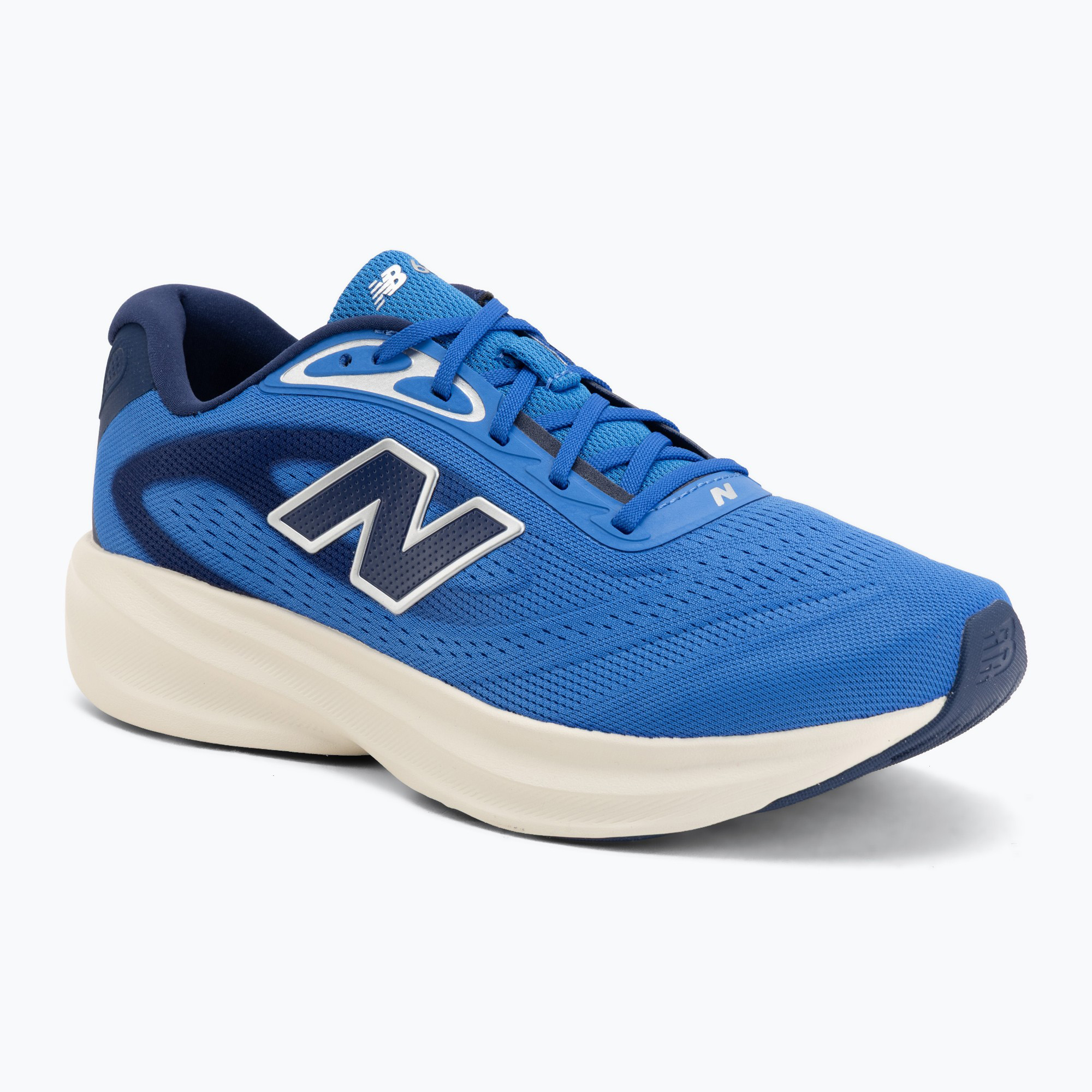 Buty do biegania męskie New Balance Fresh Foam 680's V9 blue bird/faded black/silver metallic 