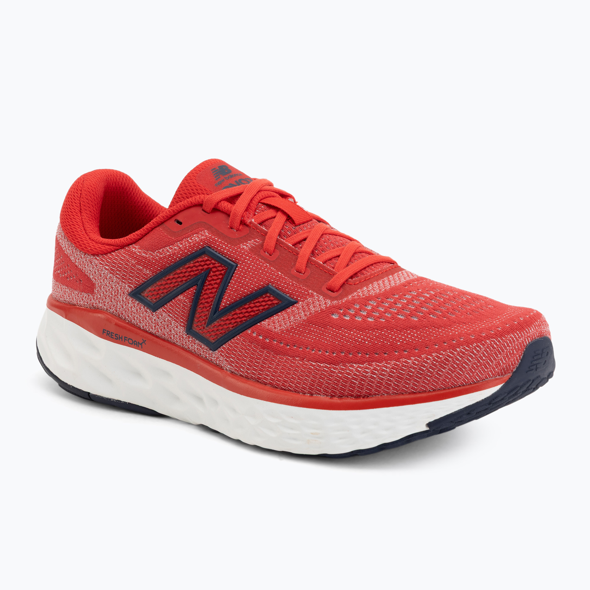 Buty do biegania męskie New Balance Fresh Foam Evoz V4 fire cracker/ navy 