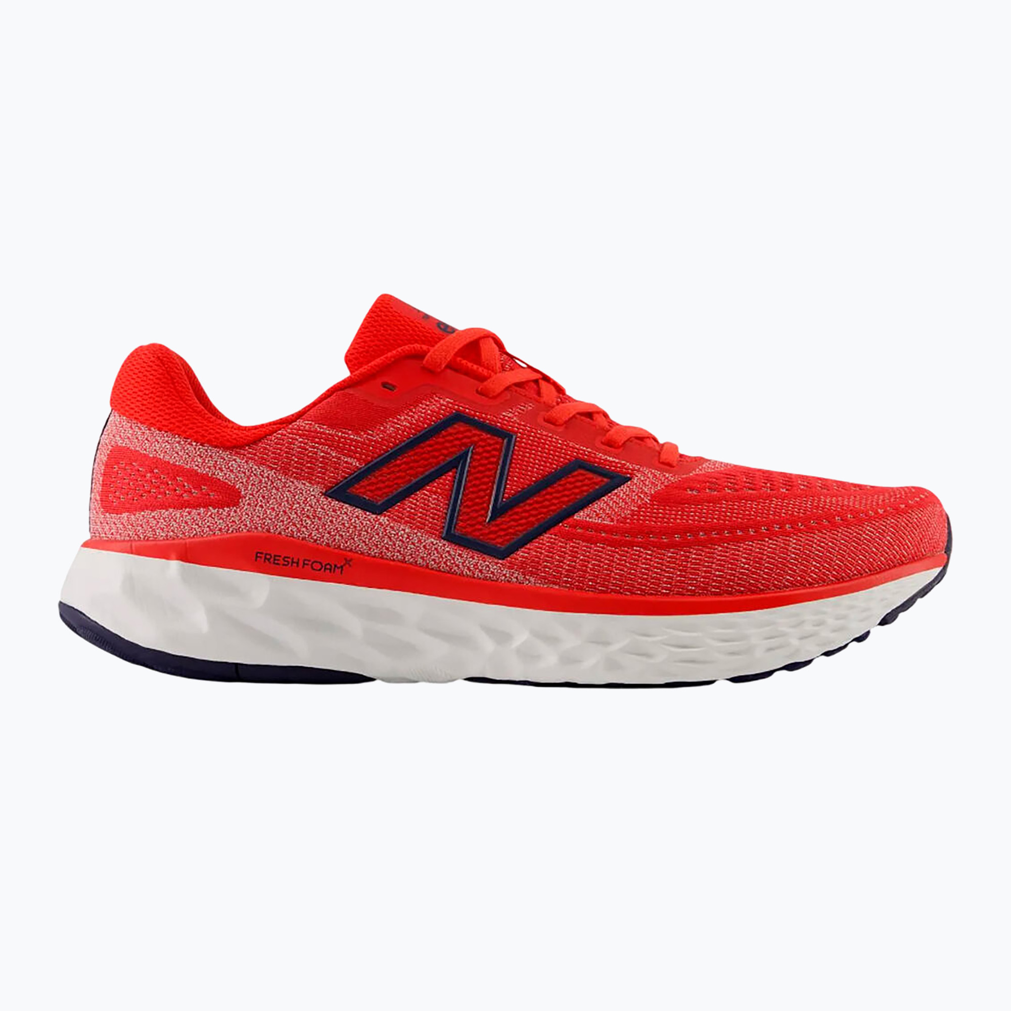 Buty do biegania męskie New Balance Fresh Foam Evoz V4 fire cracker/ navy 