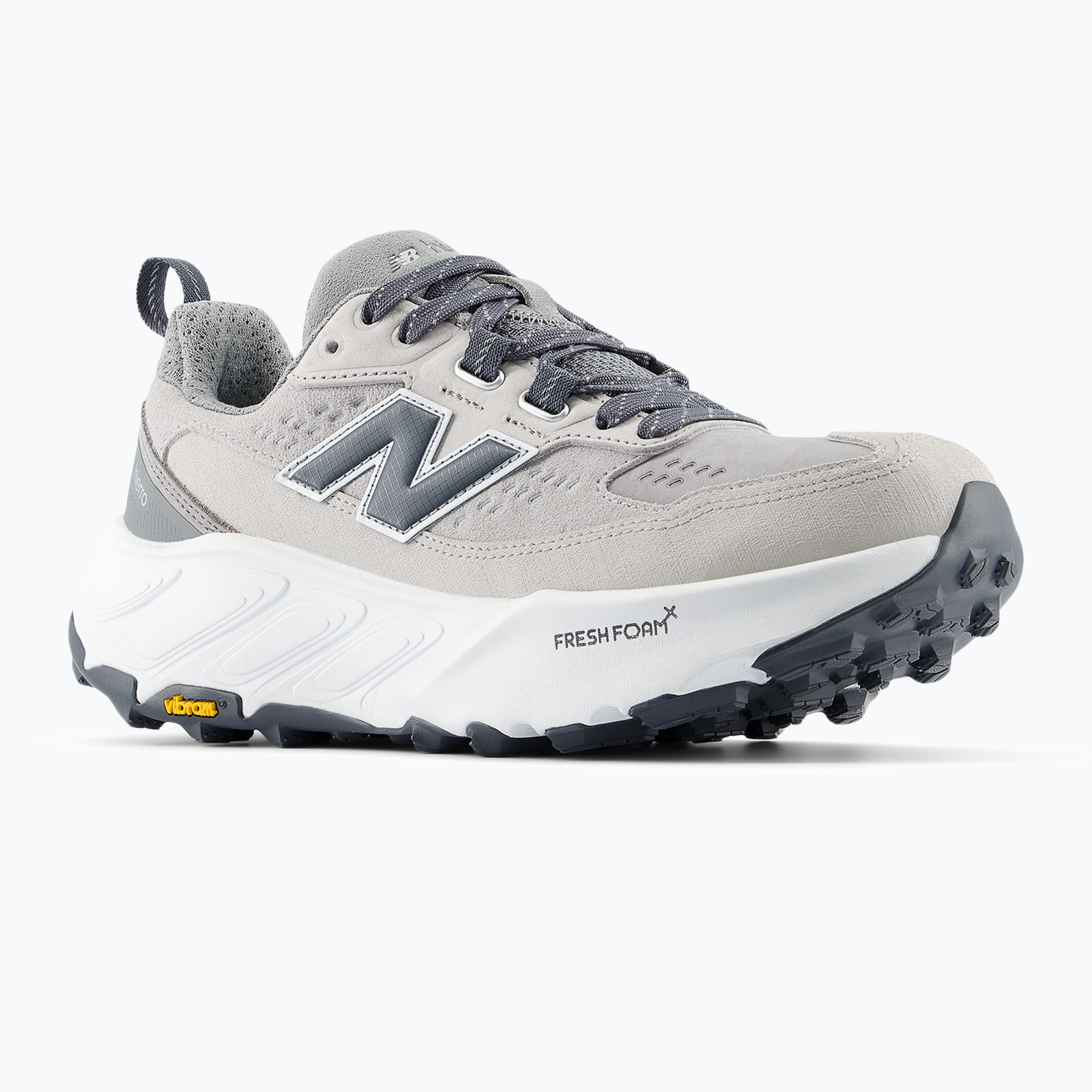 Buty do biegania damskie New Balance Hierro Trek Nubuck Vamp V9 grey matter/graphite 