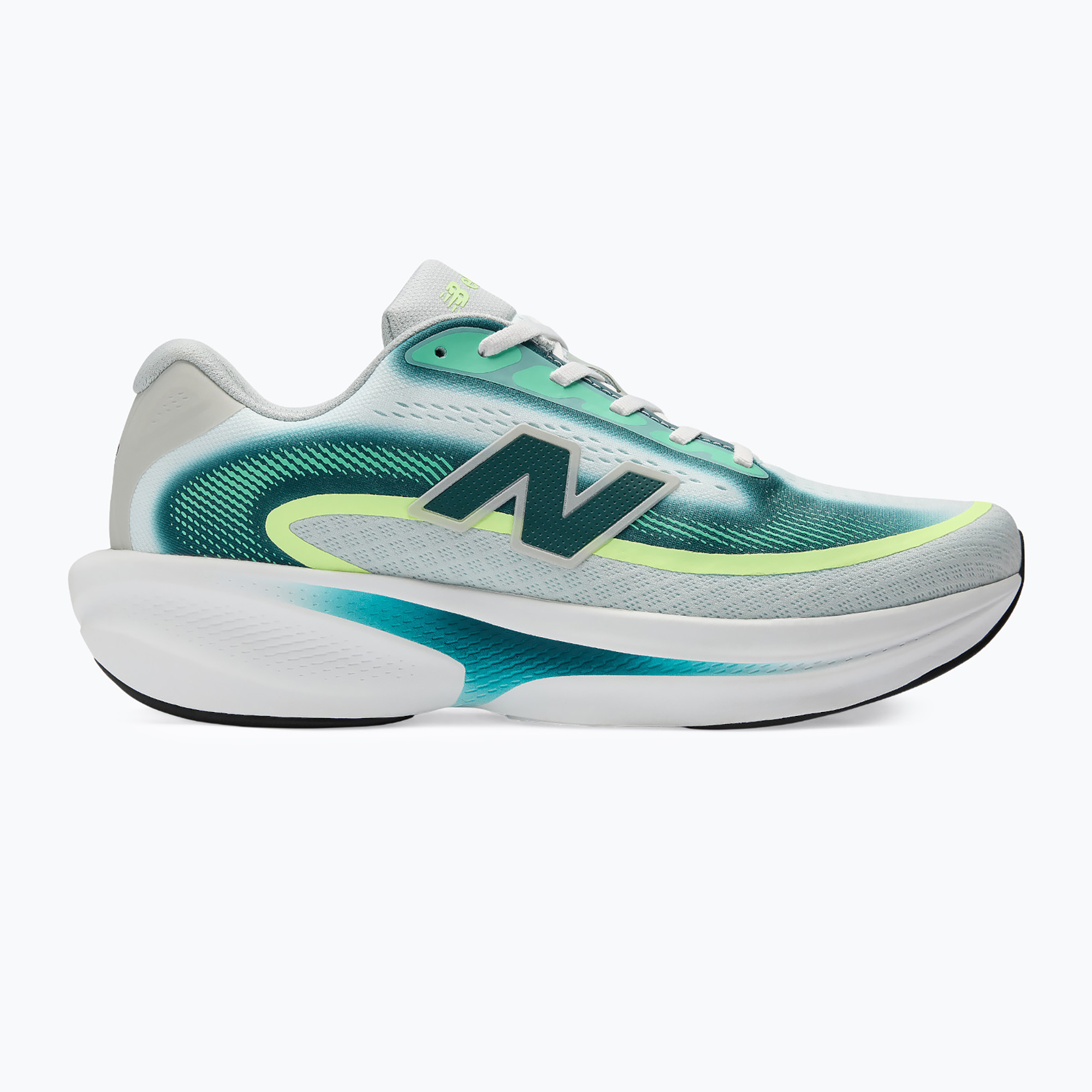 Дамски обувки за бягане New Balance Aura Summer V1 deep end/medusa green/afterglow