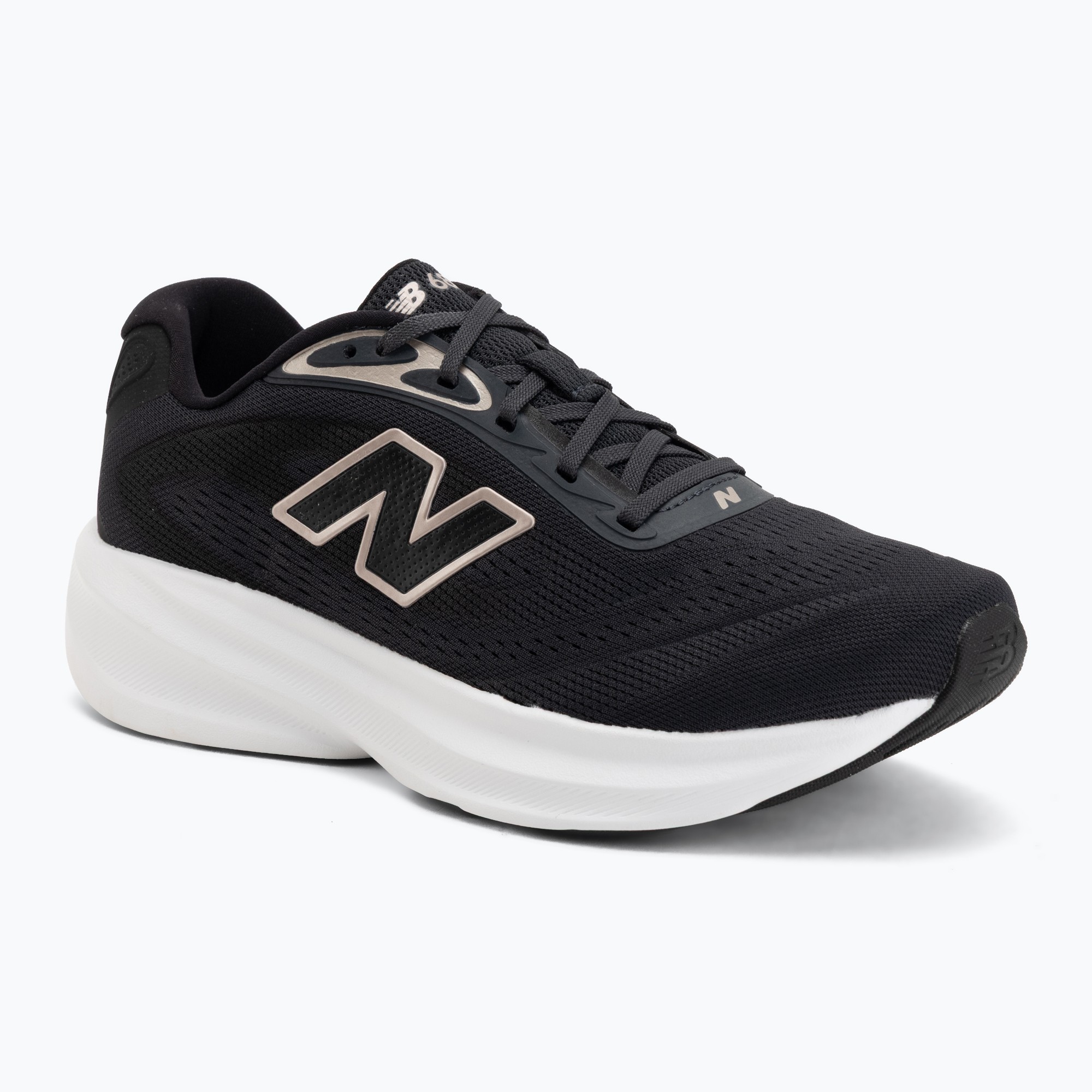 Buty do biegania damskie New Balance Fresh Foam 680's V9 black/phantom/champagne metallic 