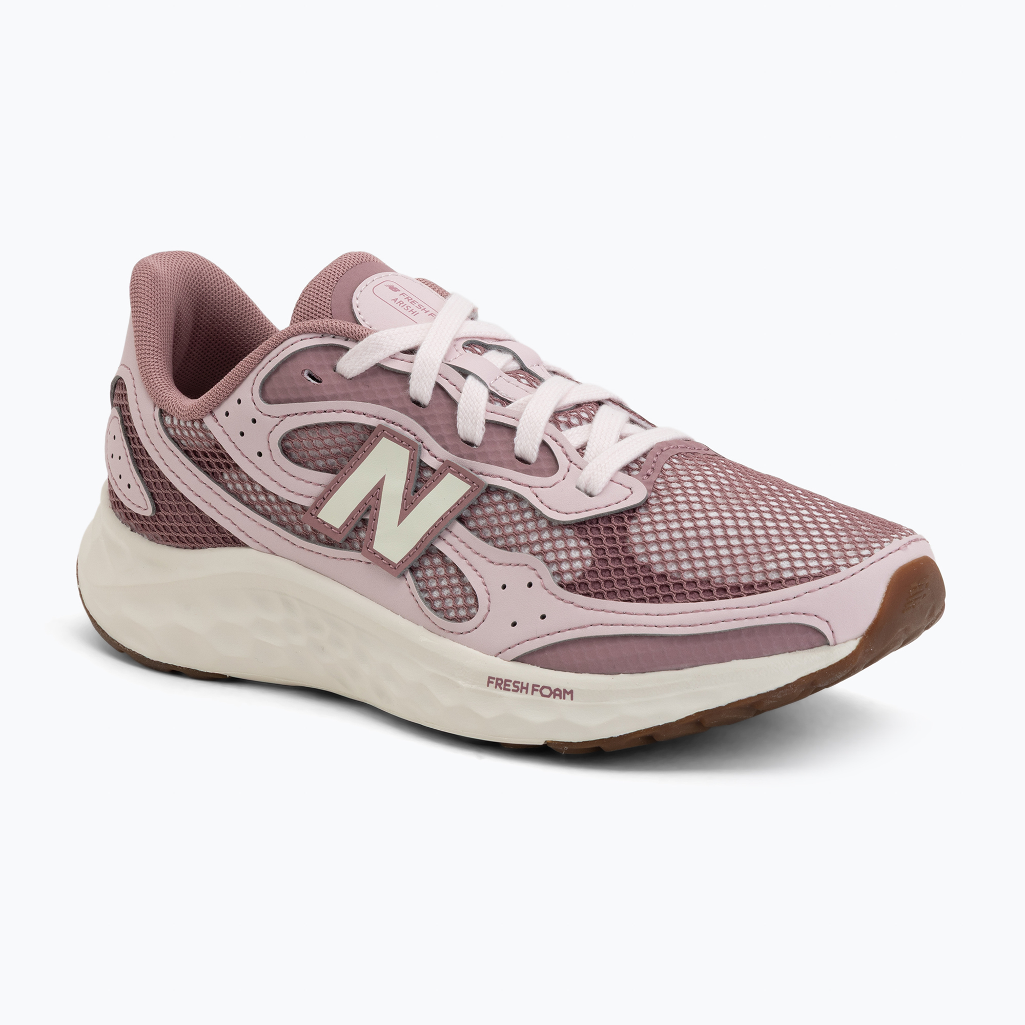 Buty do biegania damskie New Balance Fresh Foam Arishi V4 pink salt/rosewood/sea salt 