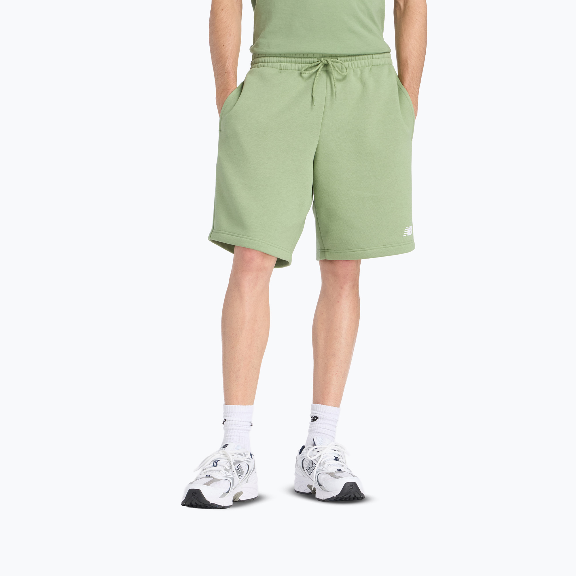 Мъжки шорти New Balance Fleece Short 9“ oregano