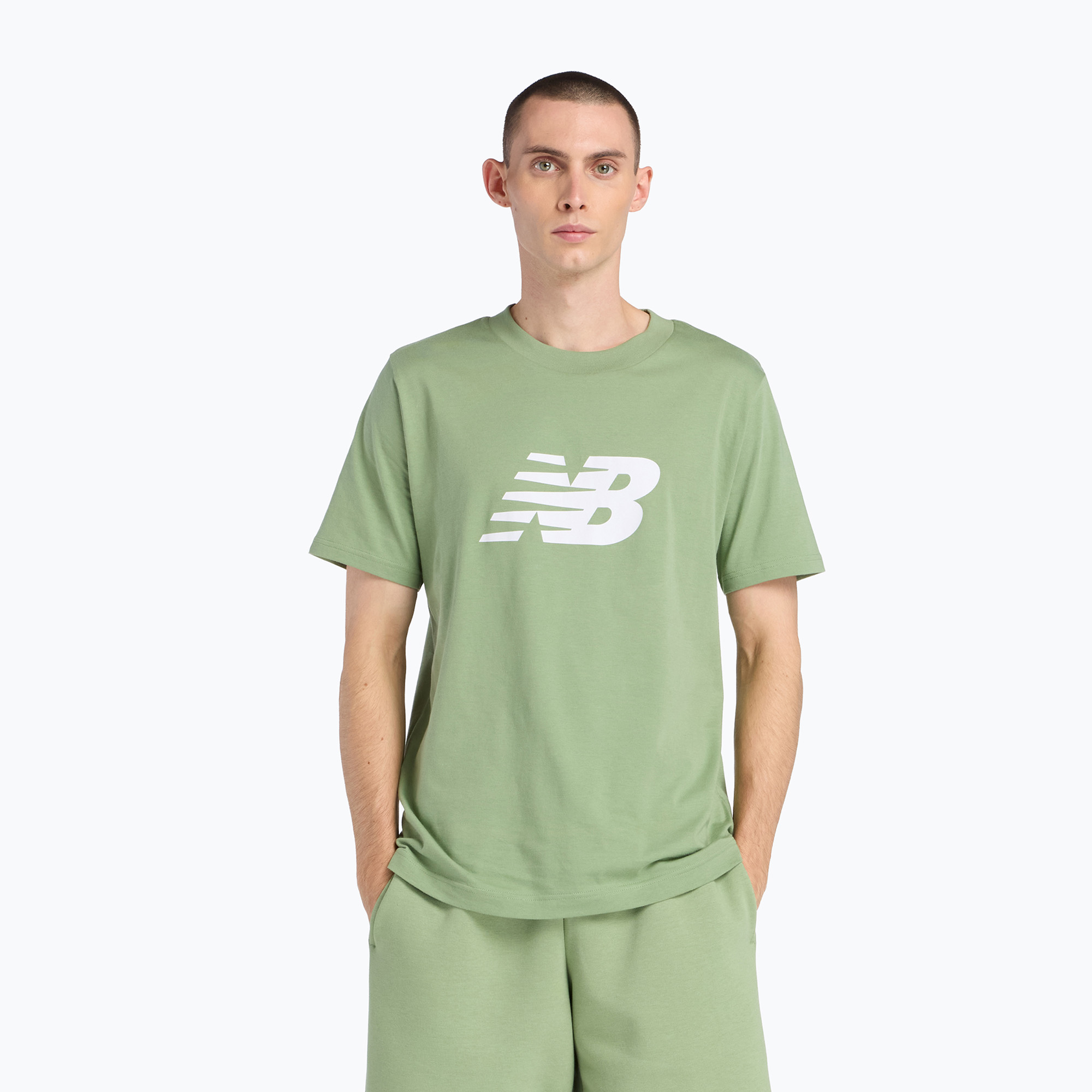 Мъжка тениска New Balance Graphic V Flying oregano