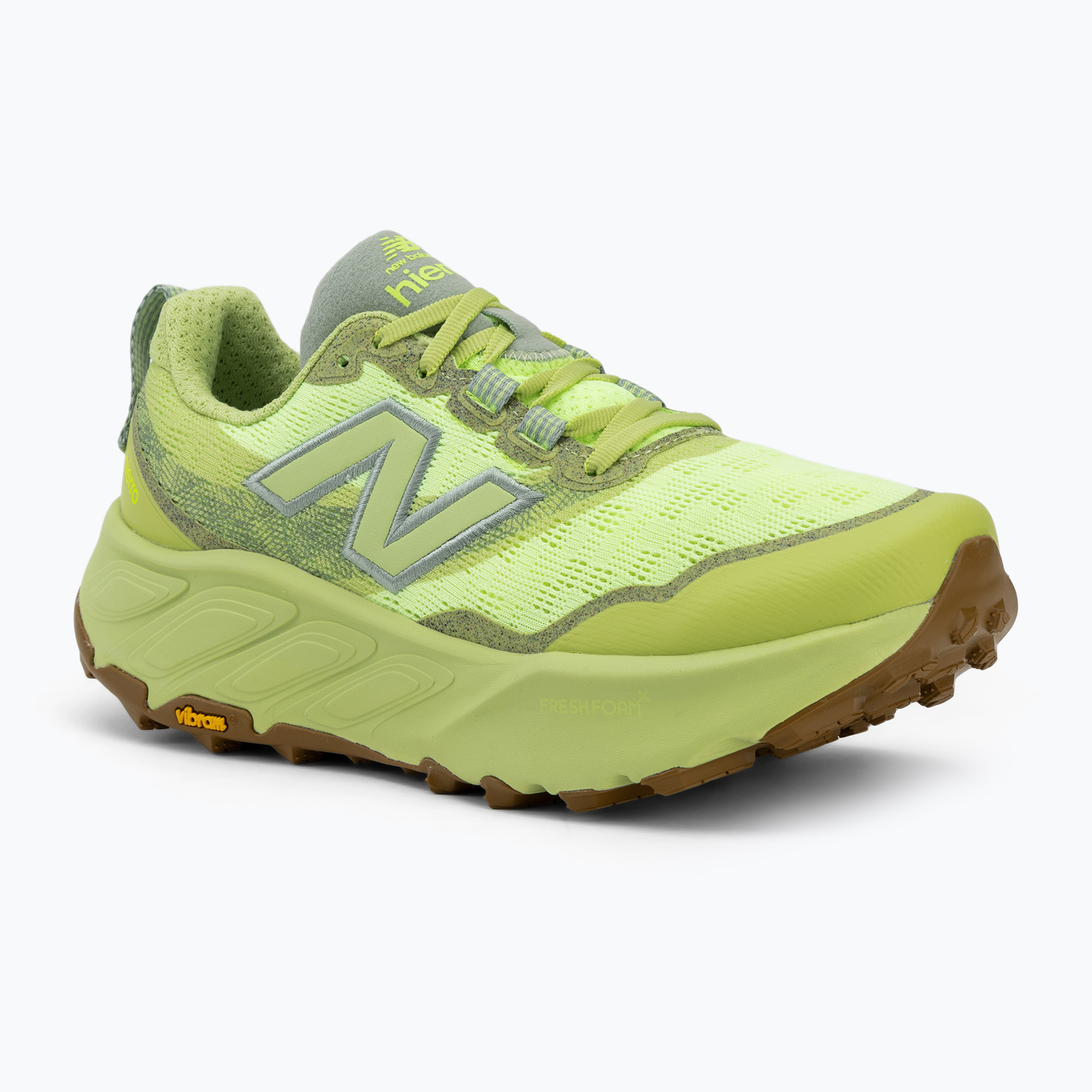 Дамски обувки за бягане New Balance Fresh Foam X Hierro V9 afterglow/mosaic green