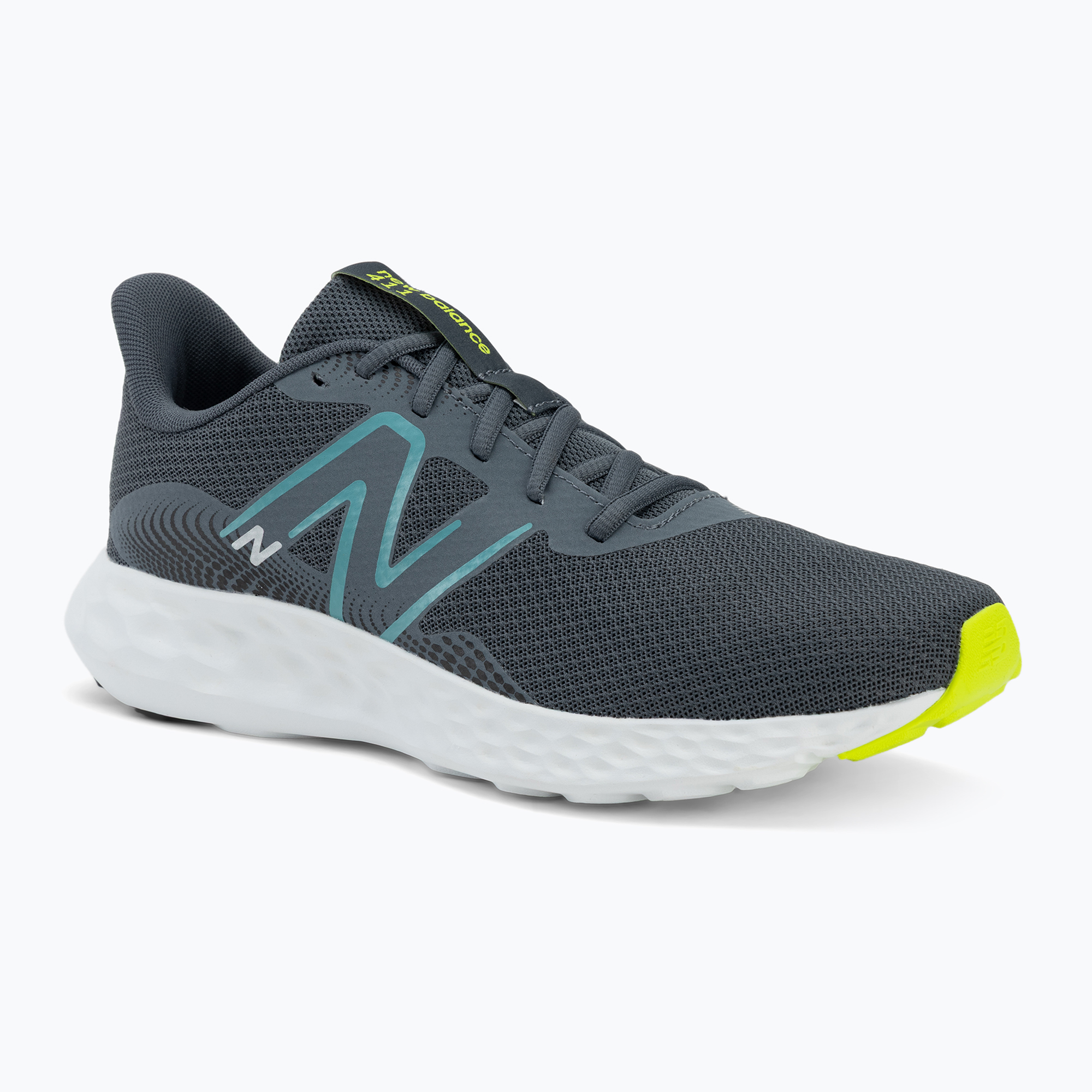 Buty do biegania męskie New Balance Fresh Foam 411's V3 graphite/alkaline green/faded teal 