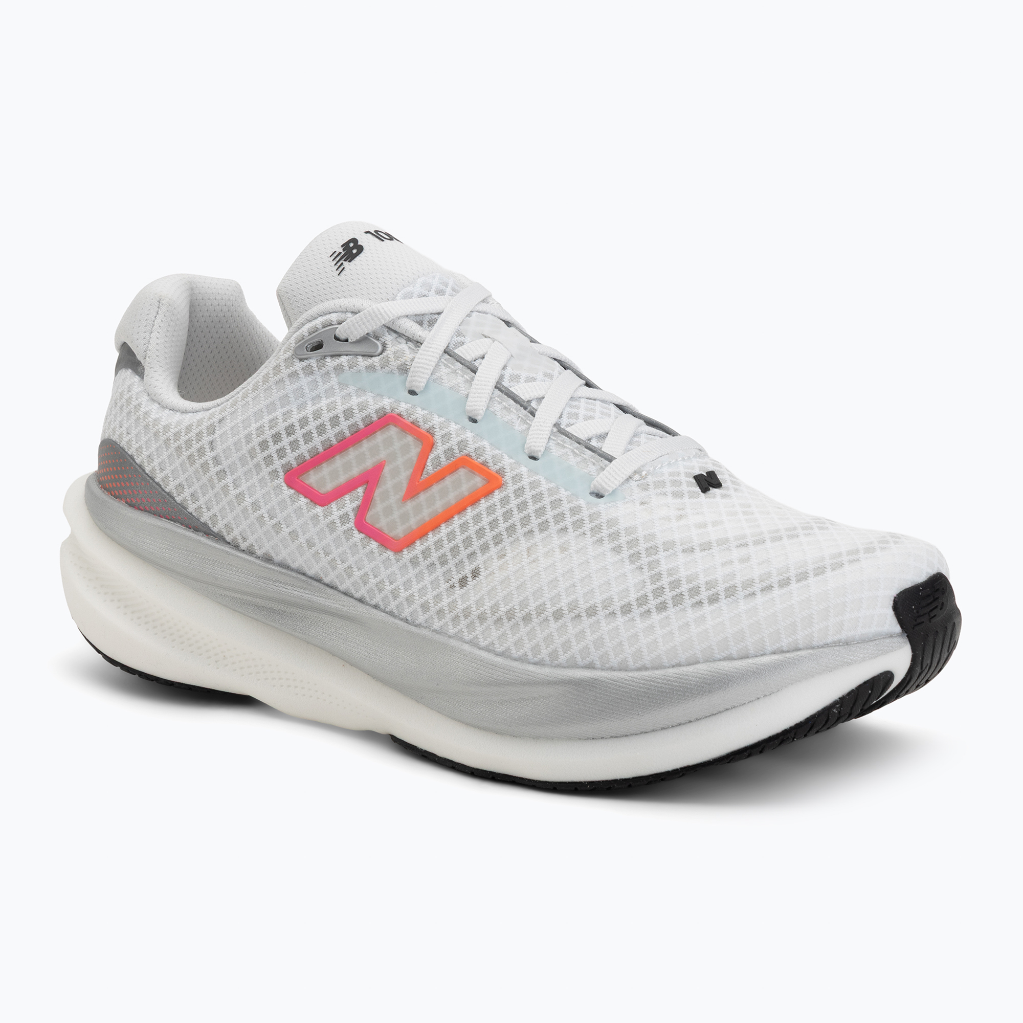 Buty do biegania męskie New Balance 1080's V15 103 white/pink heat/tangerine heat 