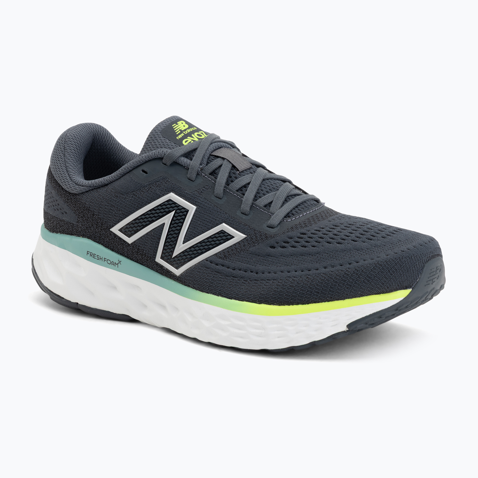 Buty do biegania męskie New Balance Fresh Foam Evoz V4 graphite/alkaline green 
